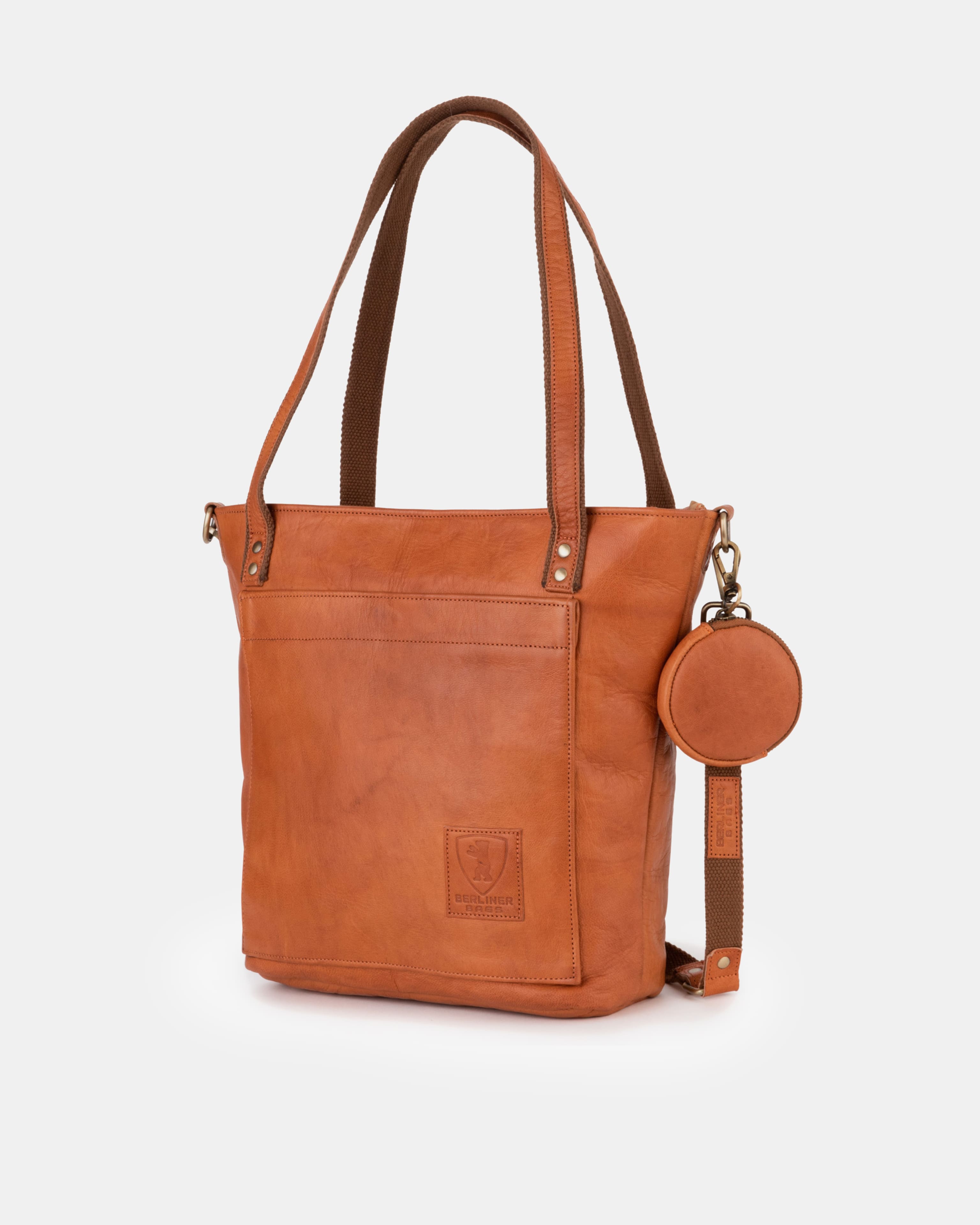 berliner-bags-verona-tote-bag-cuir-vintage-brown image 3