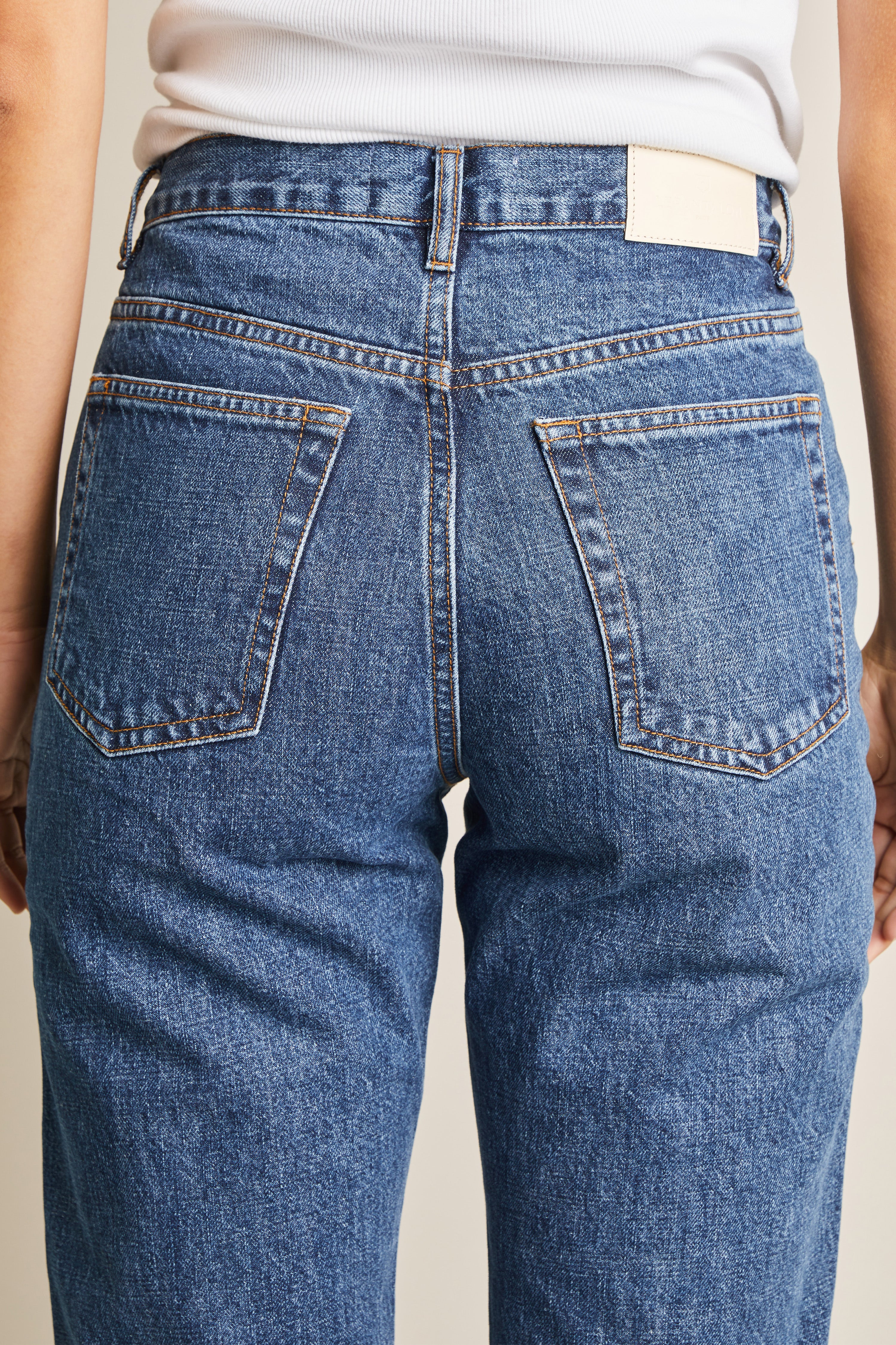 le-pantalon-jeans-homme-jean-droit-bleu-coton-bio image 6