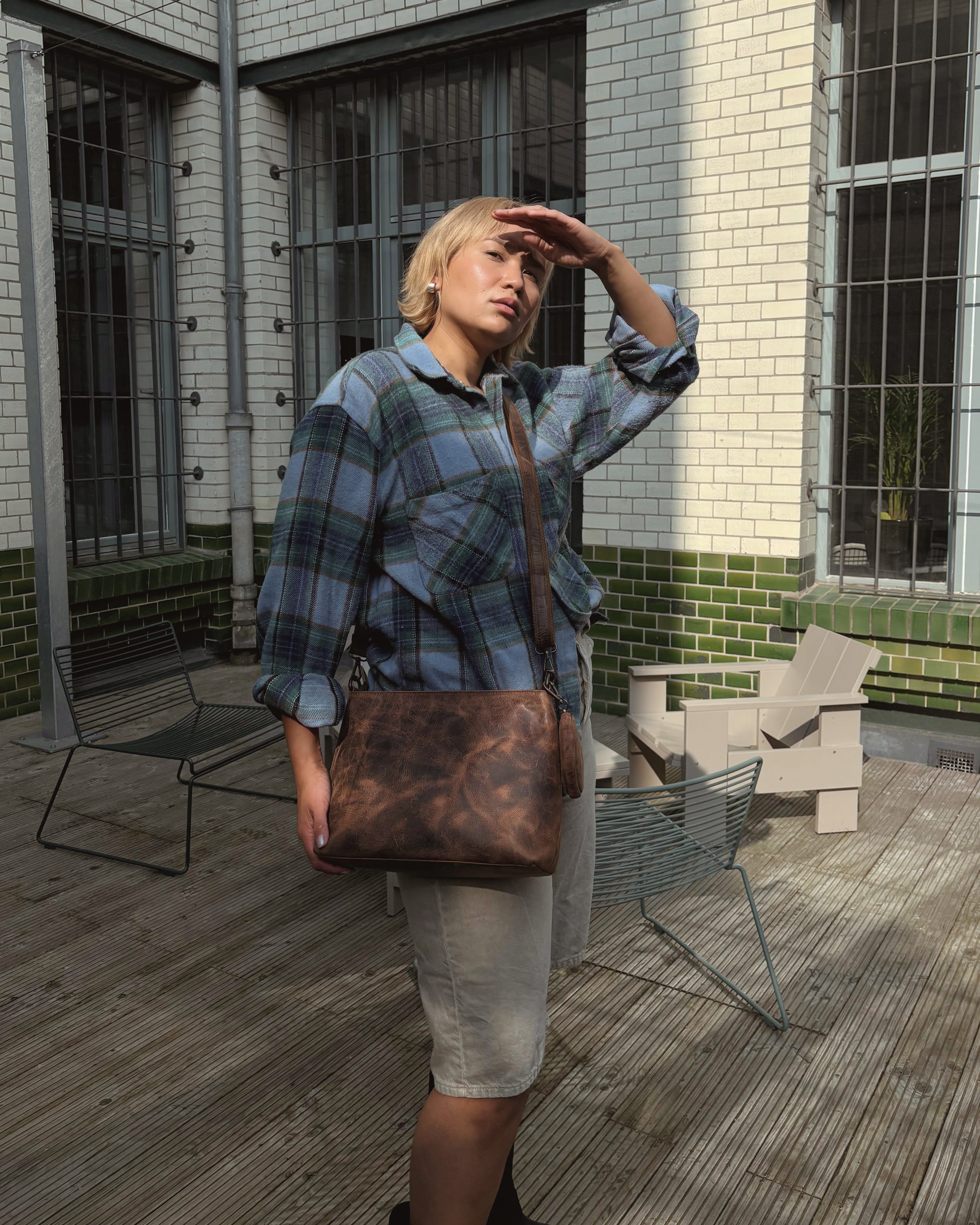 berliner-bags-marbella-m-sac-paule-femme-cuir-earth image 8