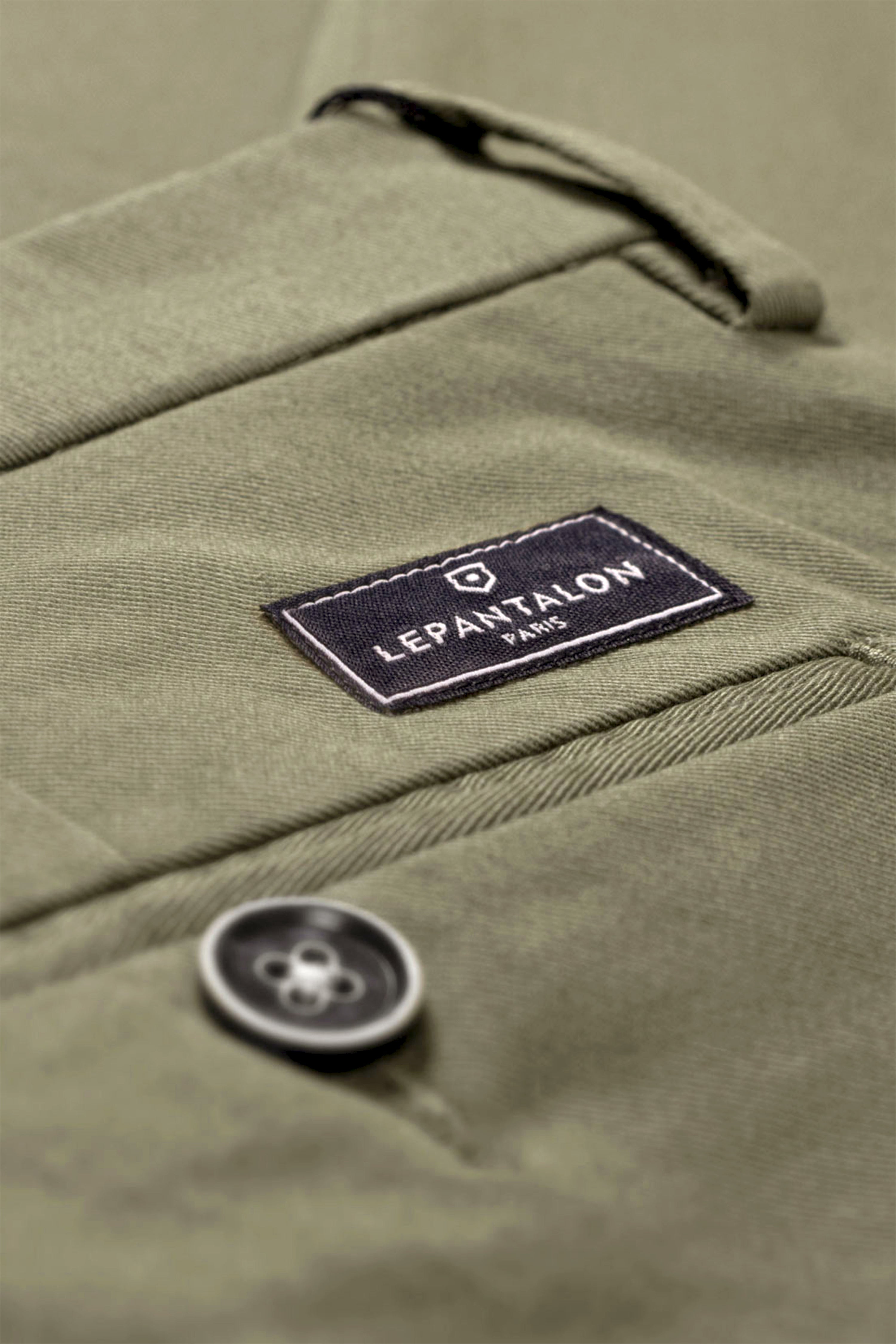 le-pantalon-bermudas-homme-bermuda-kaki-coton-semi-slim image 7