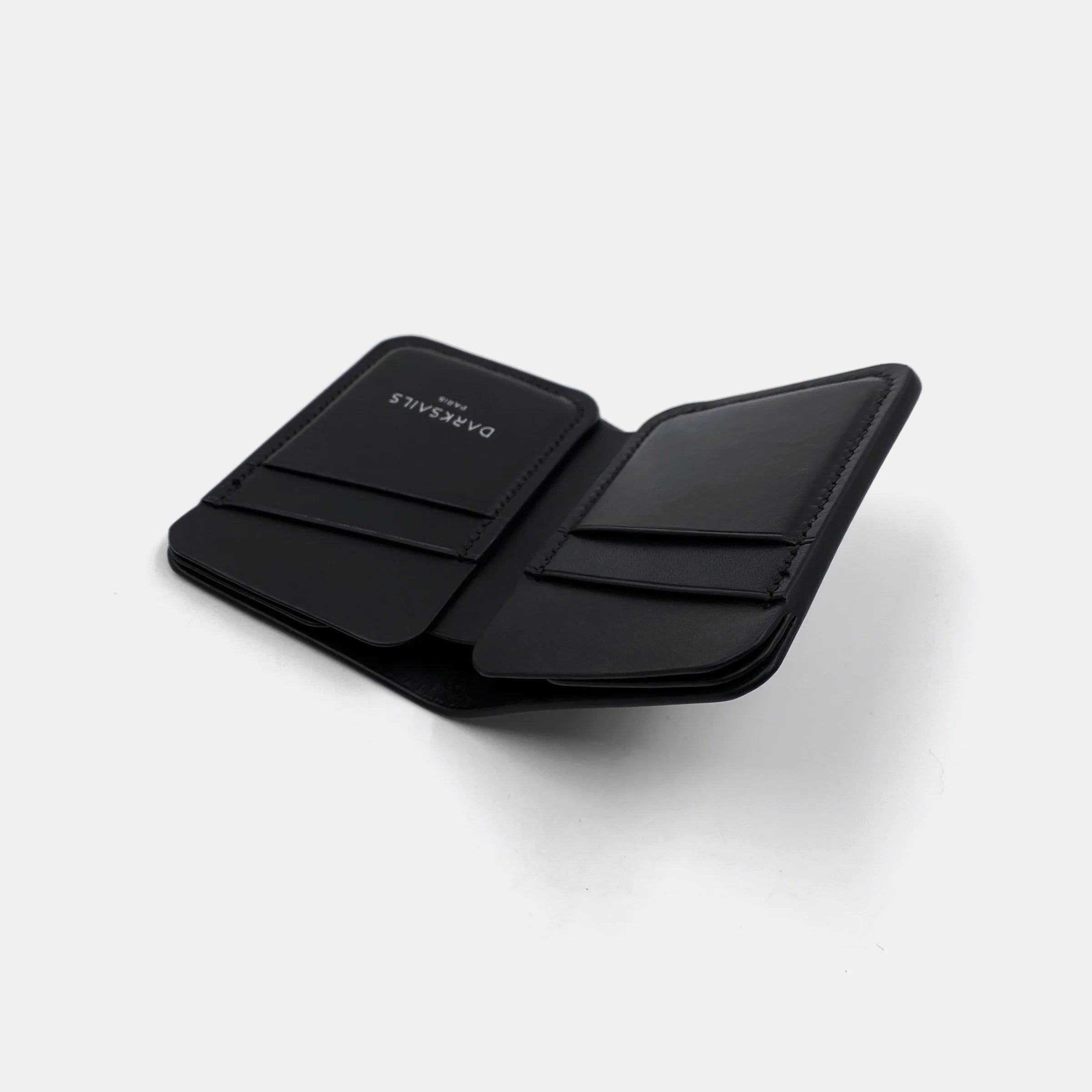 darksails-portefeuilles-classiques-portefeuille-compact-cuir-noir image 3
