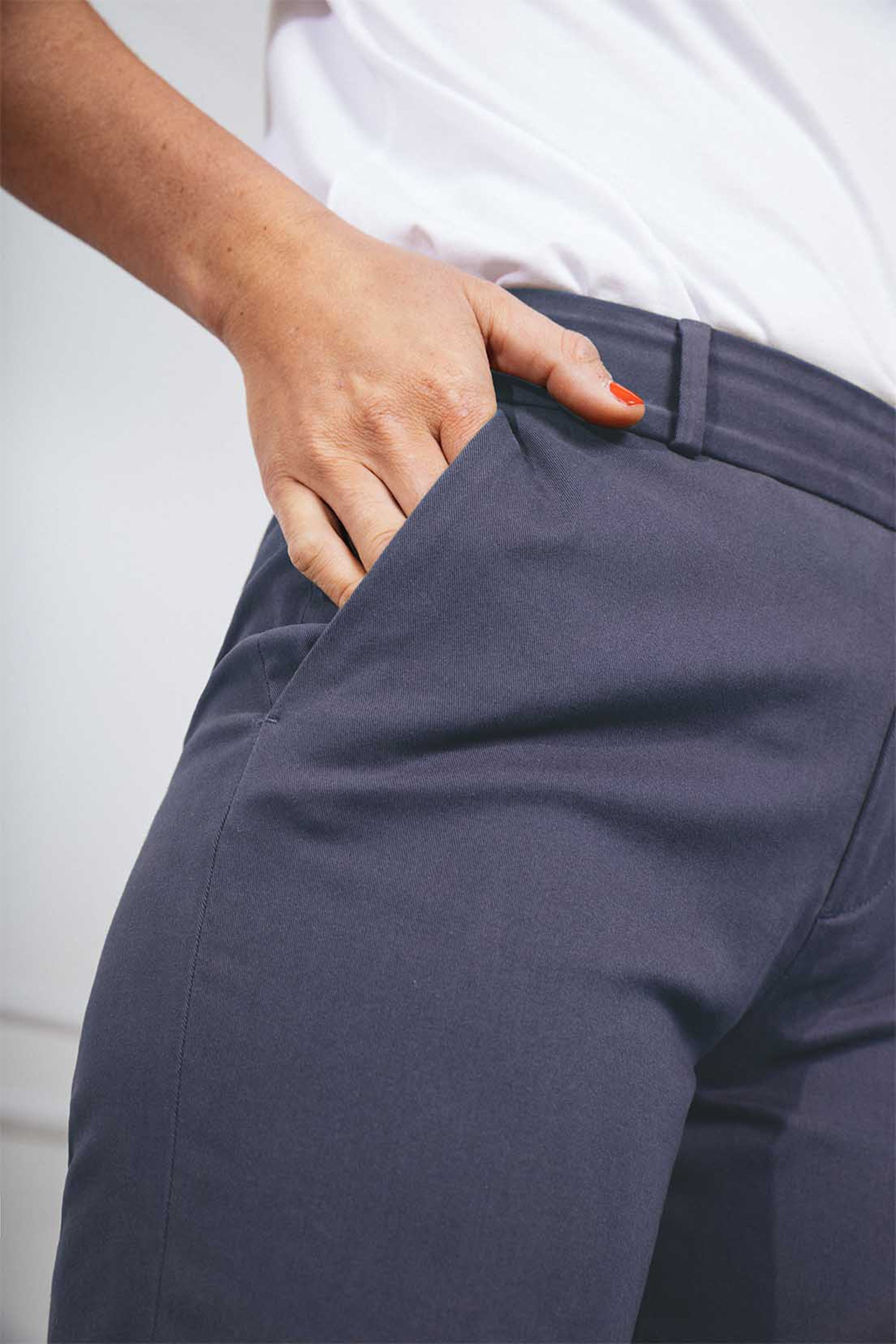le-pantalon-chino-bleu-lavande-pantalon-femme-coton-bio-taille-haute image 2