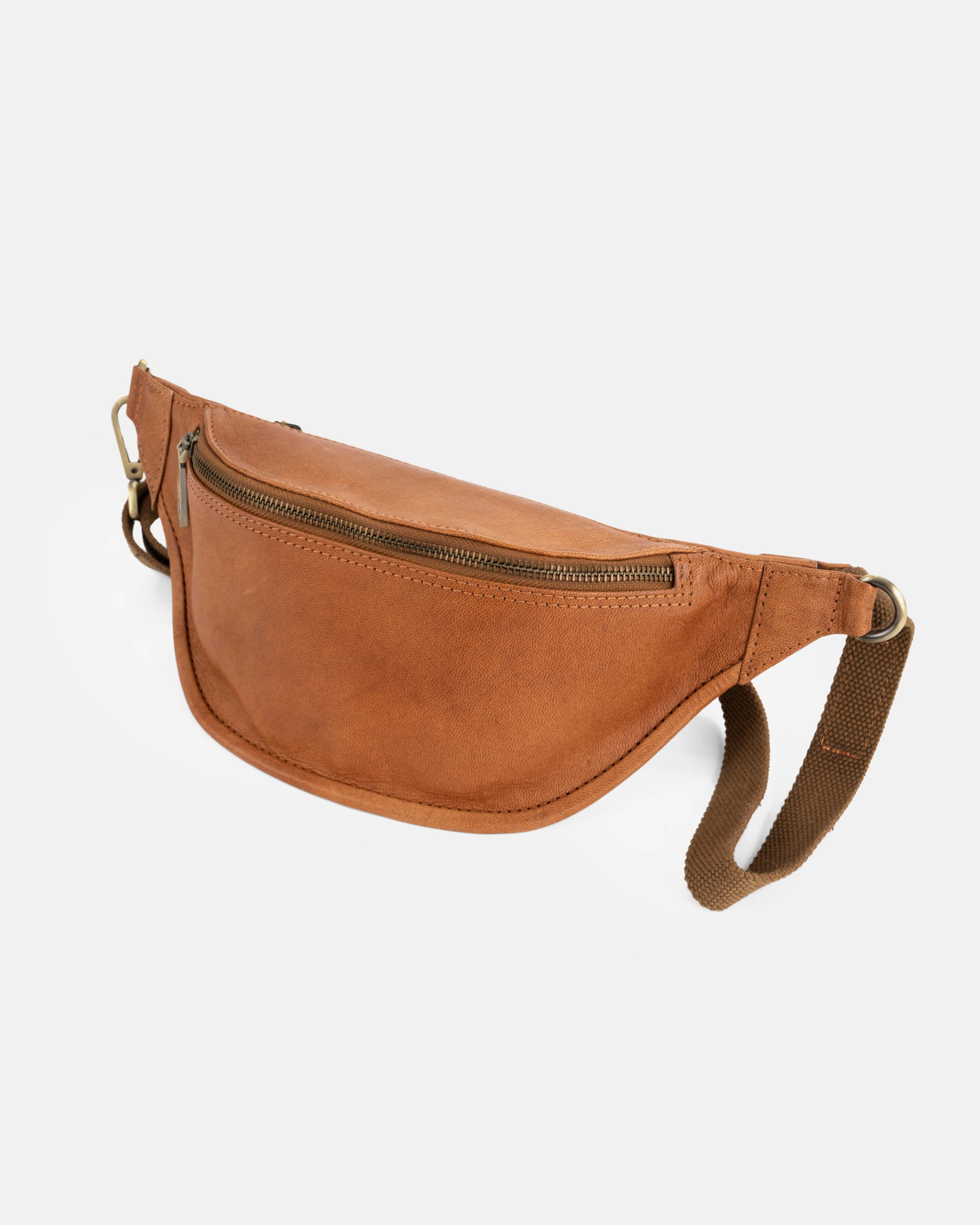 berliner-bags-kai-2-0-banane-cuir-xl-marron-vintage image 3