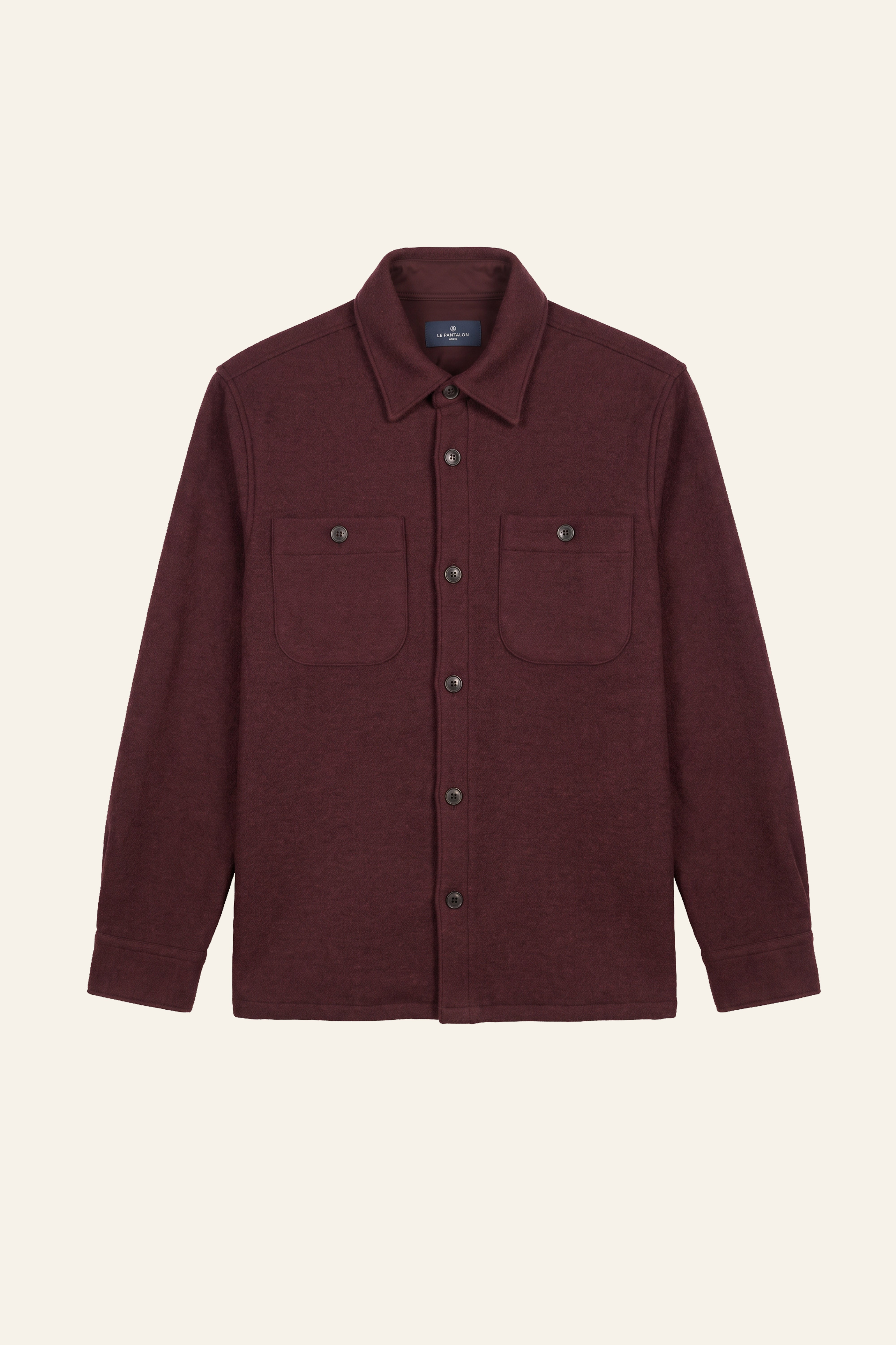le-pantalon-overshirts-homme-surchemise-laine-surchemise-lie-de-vin image 1