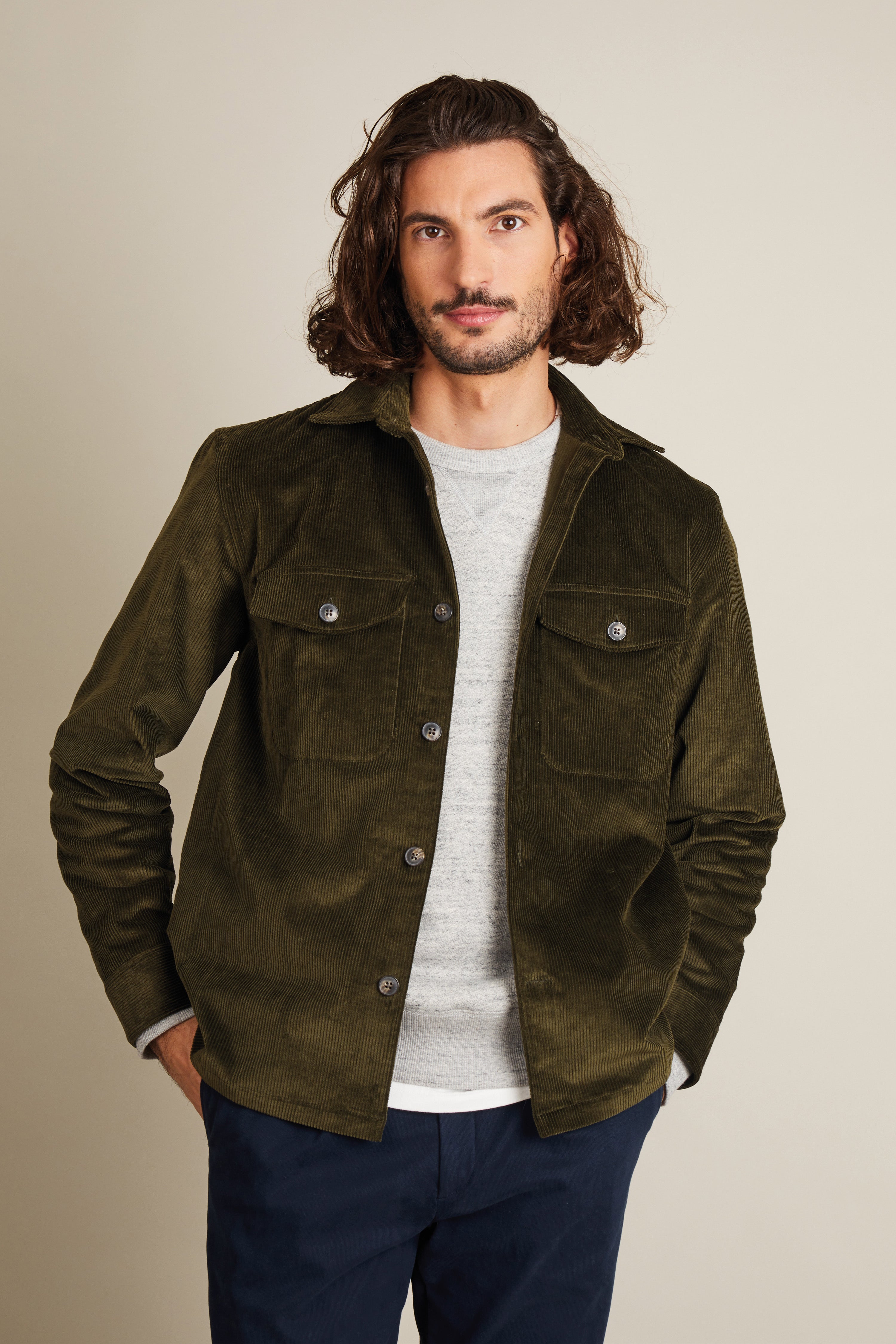 le-pantalon-surchemise-fm-lpsc-6-velours-kaki-thermor-gulant image 8
