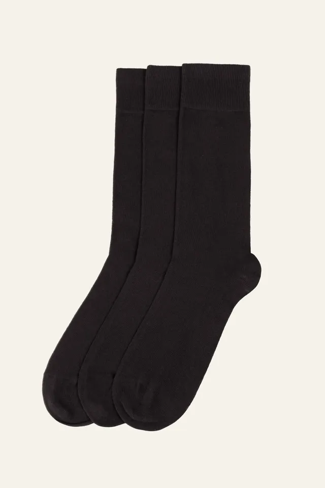 le-pantalon-accessoires-homme-pack-3-chaussettes-noires image 1