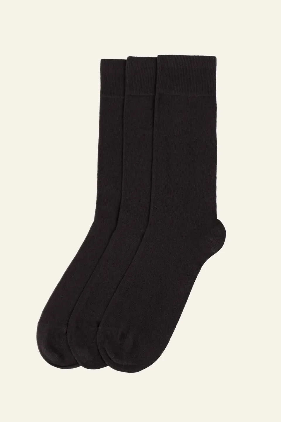 le-pantalon-accessoires-homme-pack-3-chaussettes-noires image 1