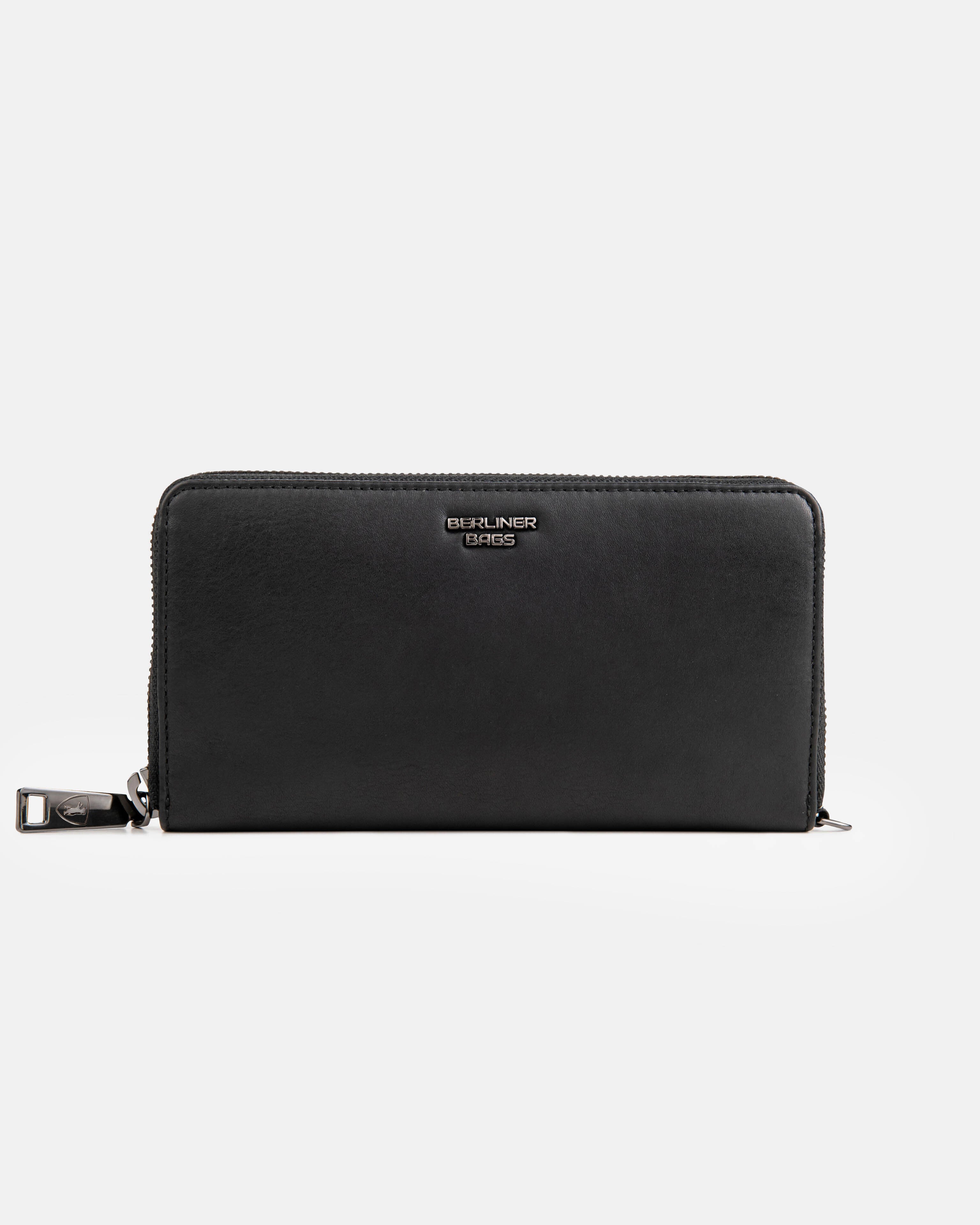 berliner-bags-lyon-portefeuille-femme-noir-cuir-rfid-grand image 1