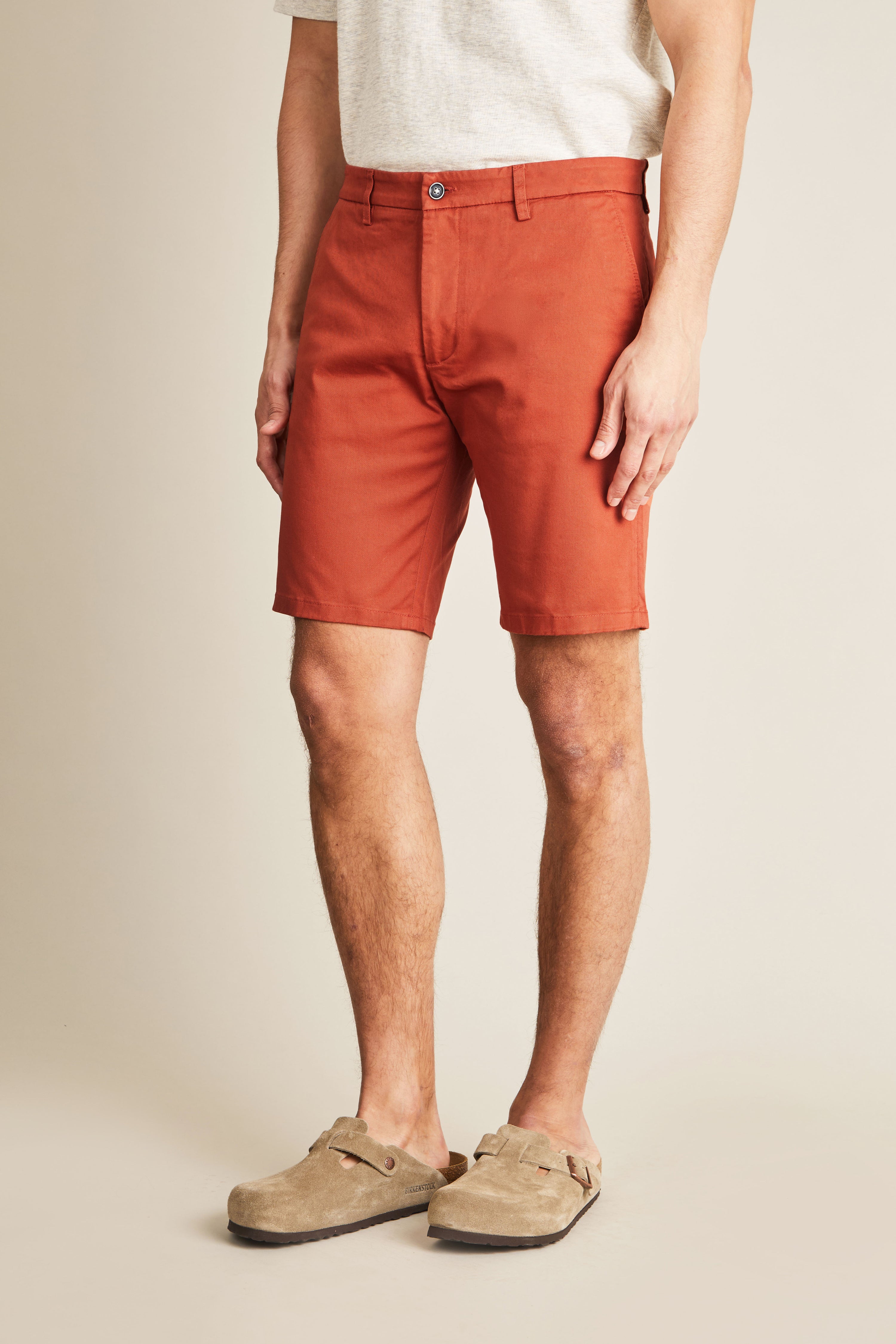 le-pantalon-bermuda-tomette-bermuda-homme-coton-stretch image 1