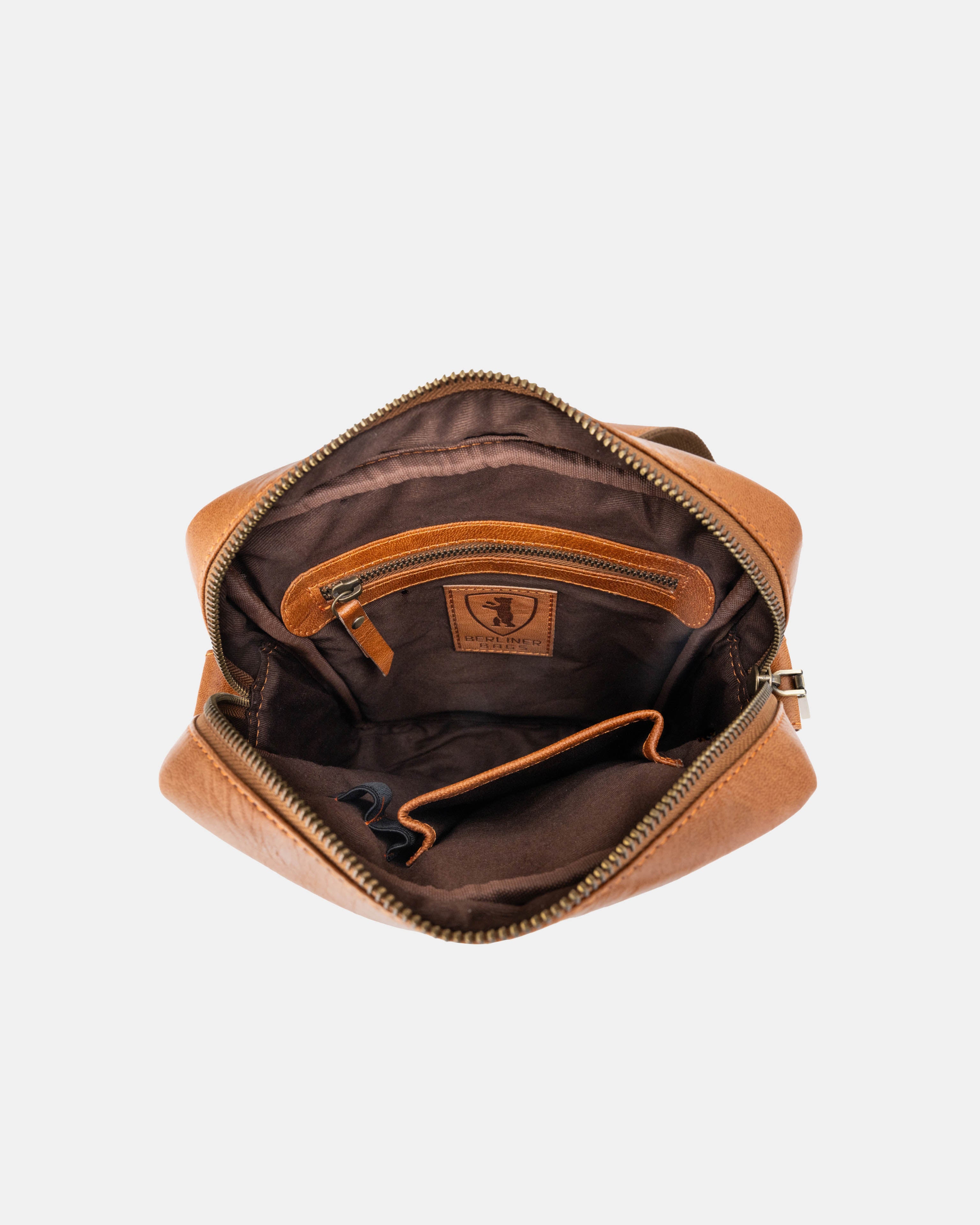 berliner-bags-tom-m-sac-bandouli-re-homme-marron-vintage image 4