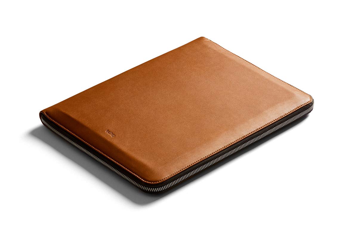 bellroy-work-folio-a4-porte-documents-cuir-caramel image 2