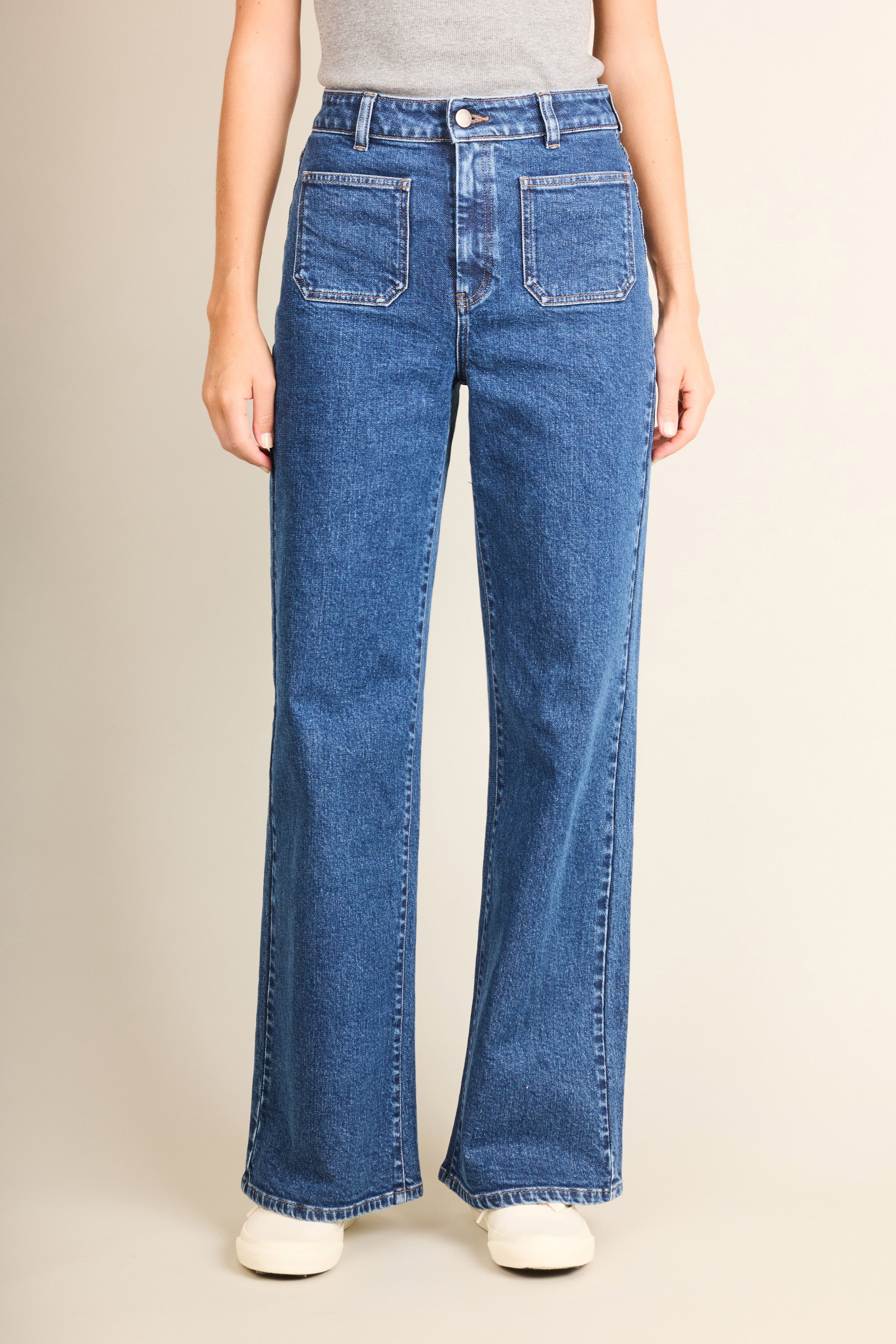 le-pantalon-jean-wideleg-poches-plaqu-es-bleu-stone-femme image 7