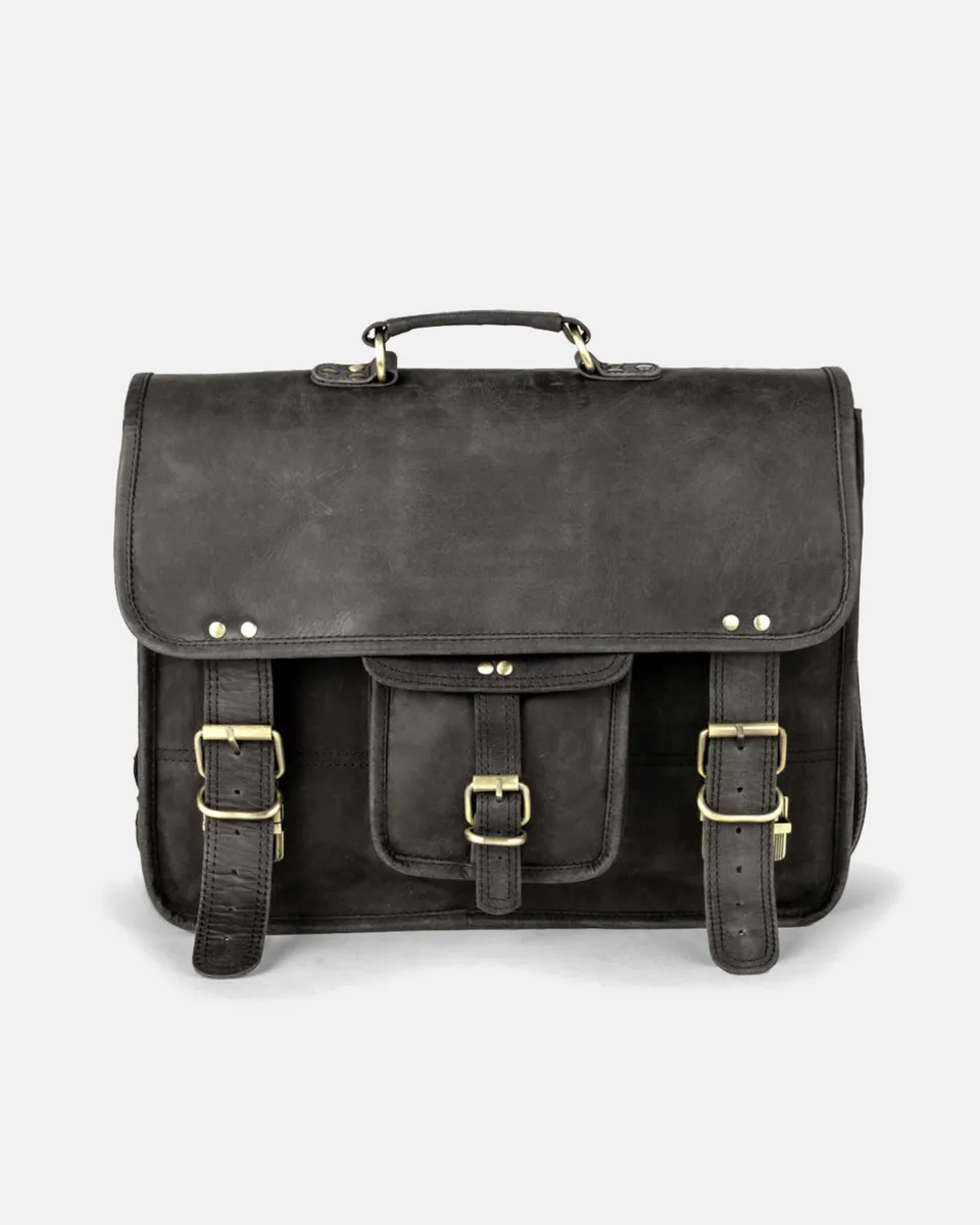 berliner-bags-berlin-sac-messager-gris-fonc-xl-ordinateur image 1