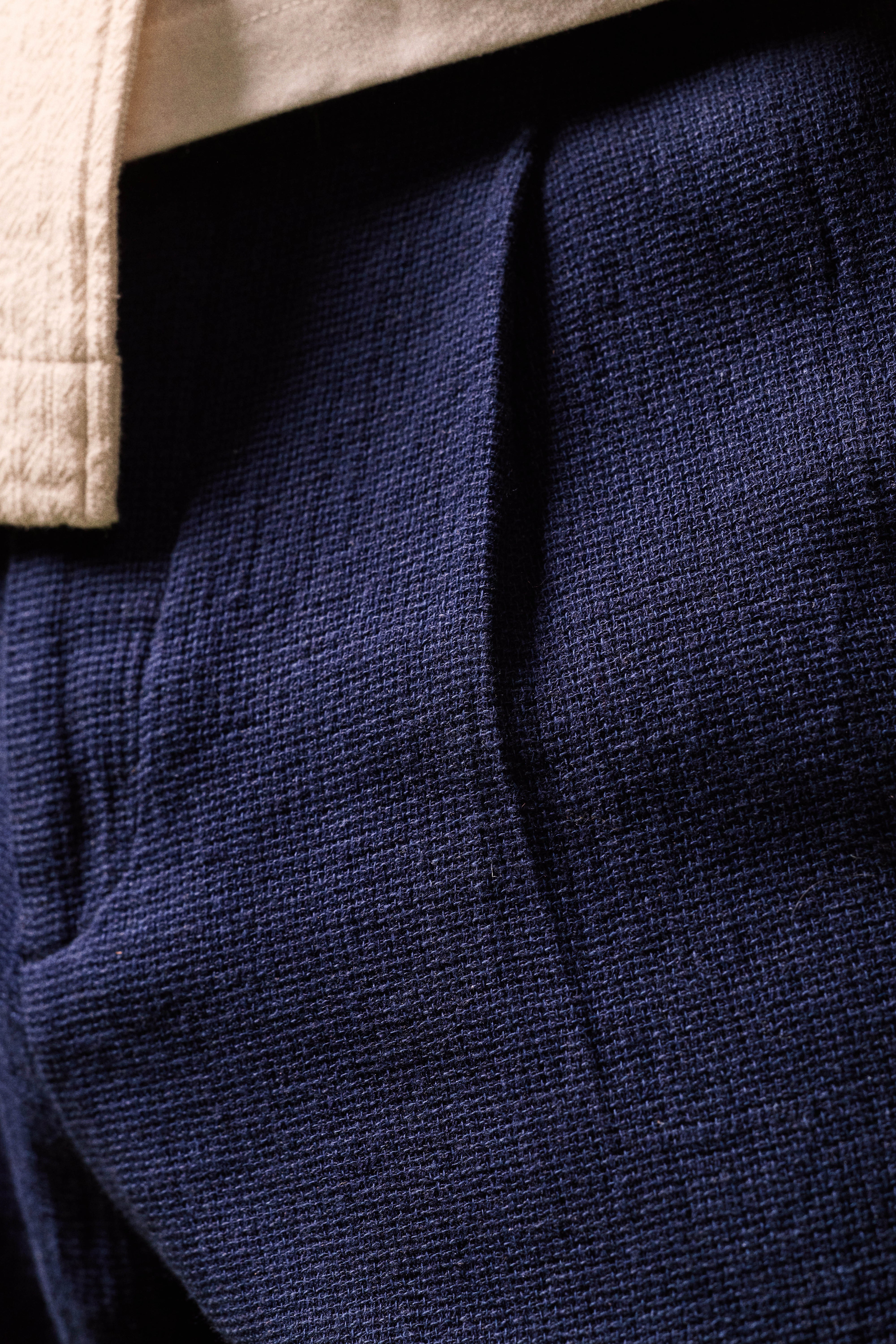 le-pantalon-jogging-fm-lpjog-6-jogpant-indigo-lin-et-coton image 2