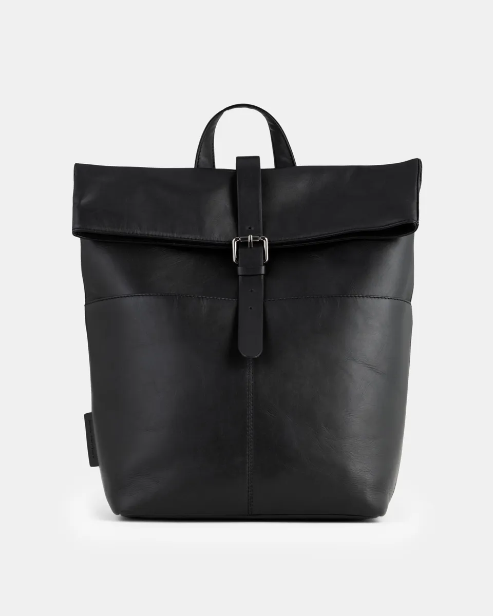 berliner-bags-finn-sac-dos-cuir-noir-ordinateur image 1