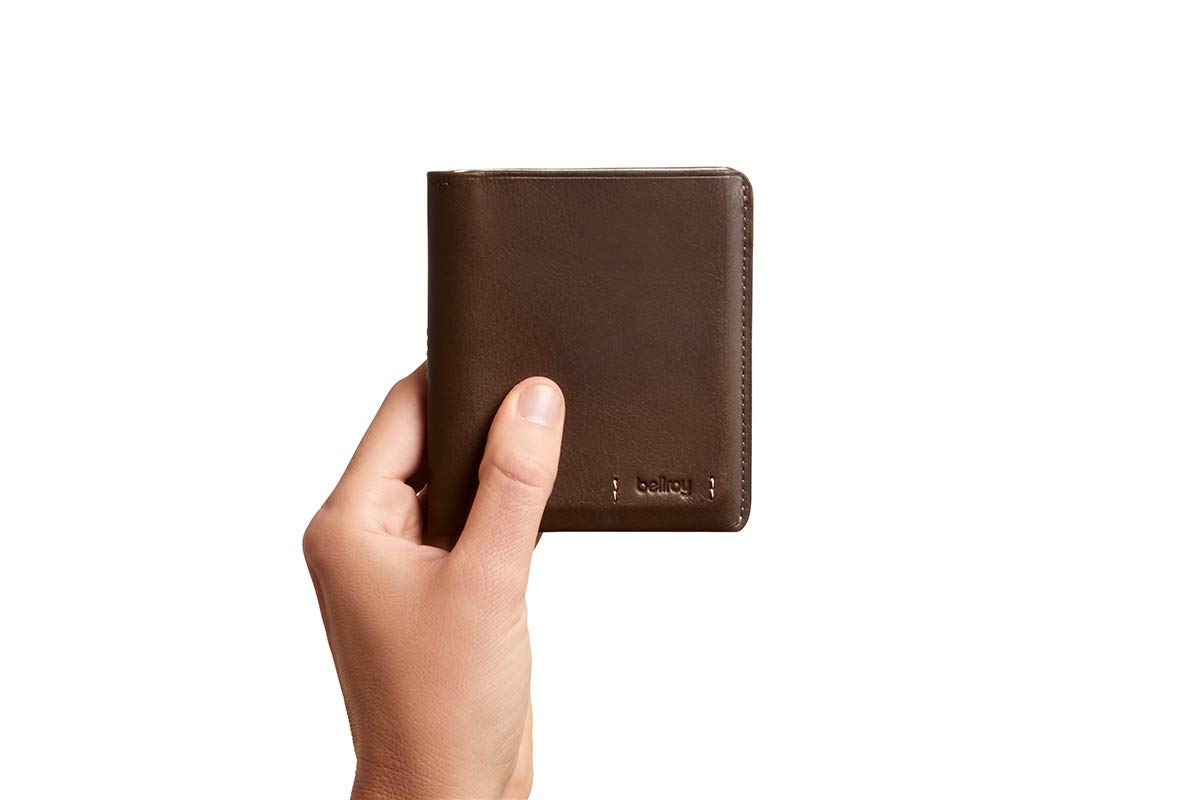 bellroy-note-sleeve-portefeuille-cuir-slim-darkwood-monnaie image 6