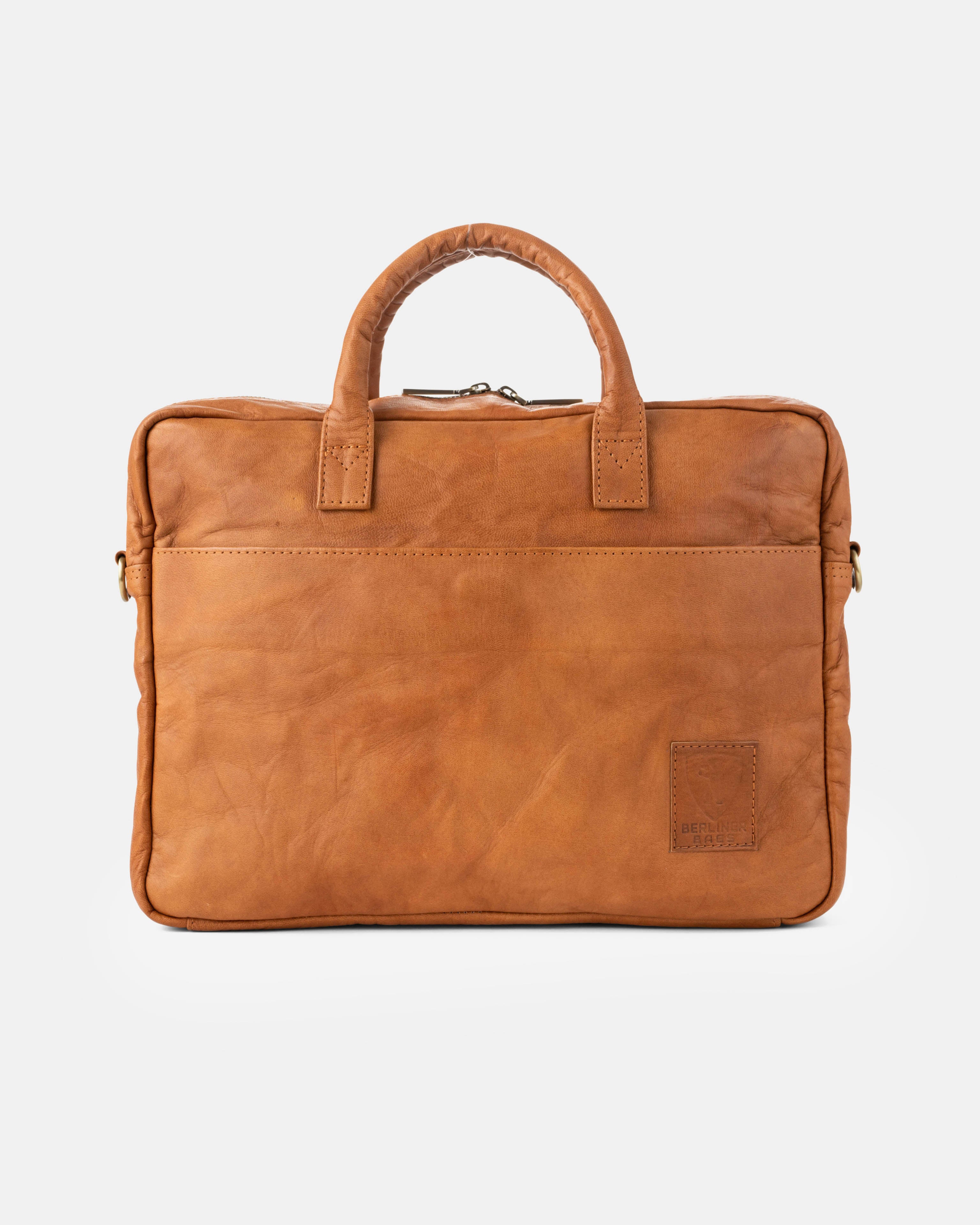 berliner-bags-madrid-2-0-sacoche-cuir-marron image 1