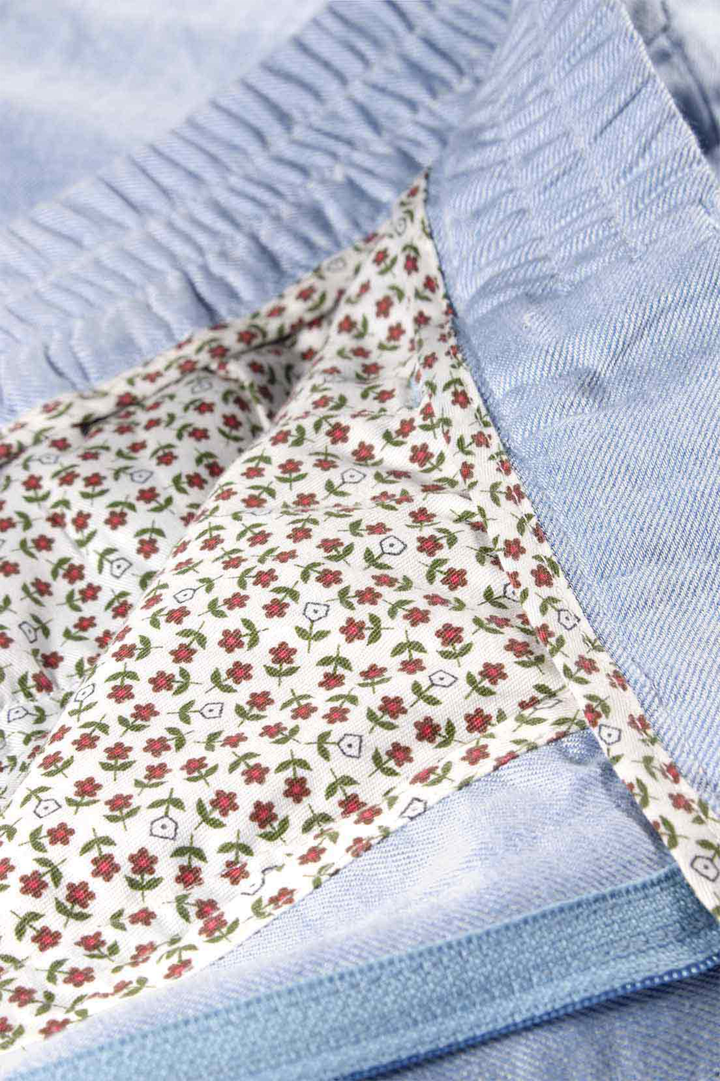 le-pantalon-pantalons-pinces-pantalon-l-ger-bleu-ciel-lin image 4