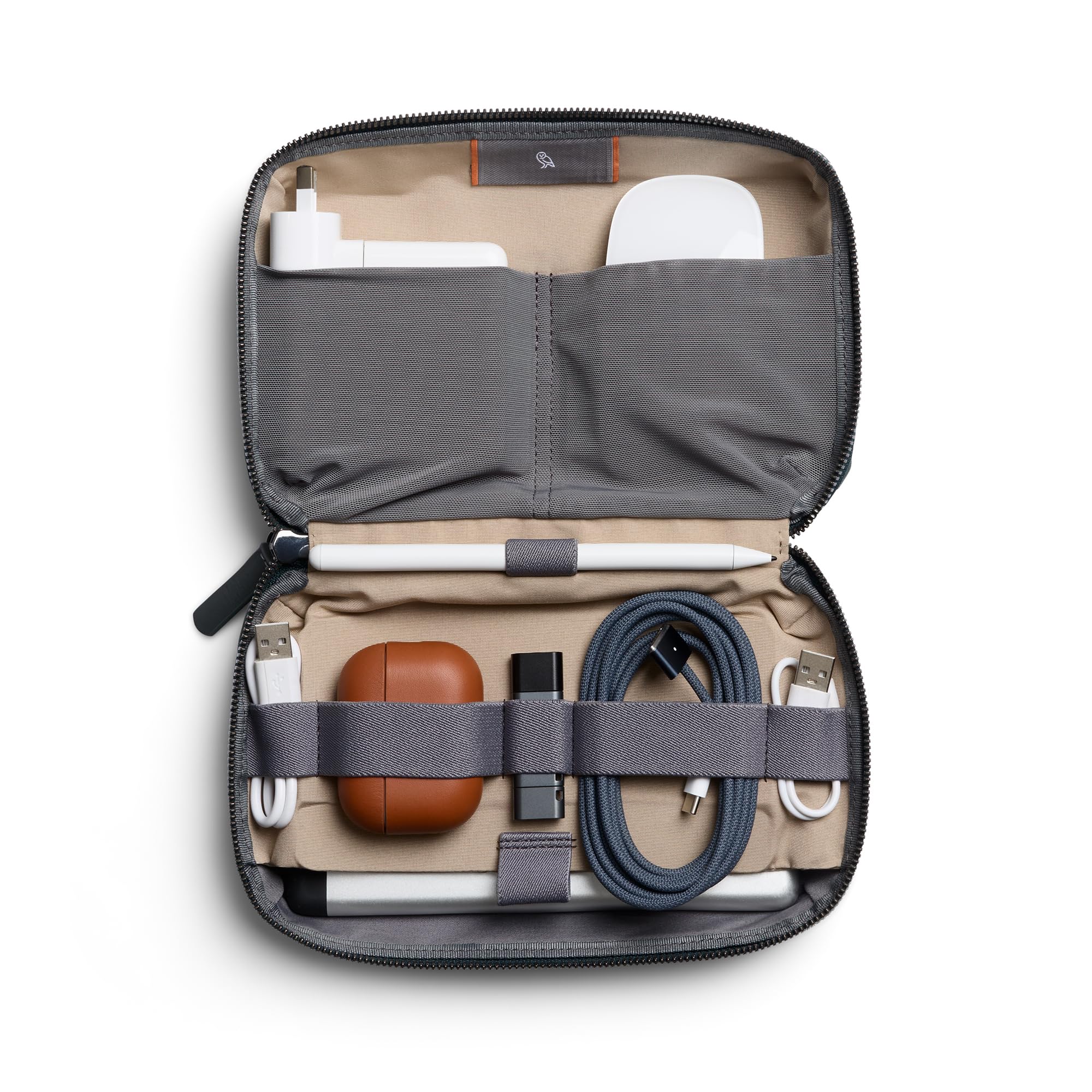 bellroy-tech-kit-pochette-accessoires-everglade-zipp-e image 2