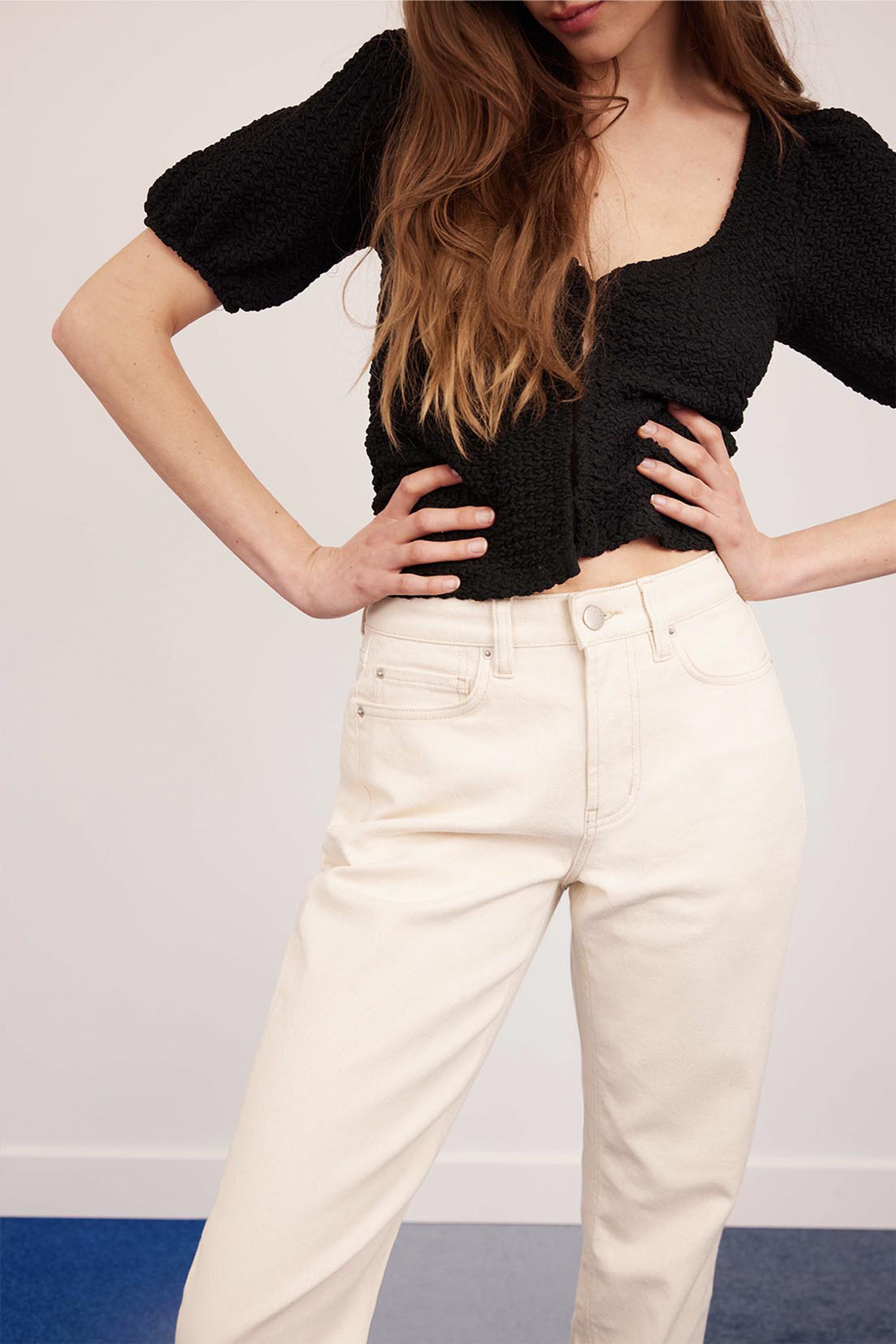 le-pantalon-jean-girlfriend-cru-jean-femme-coton-bio image 2