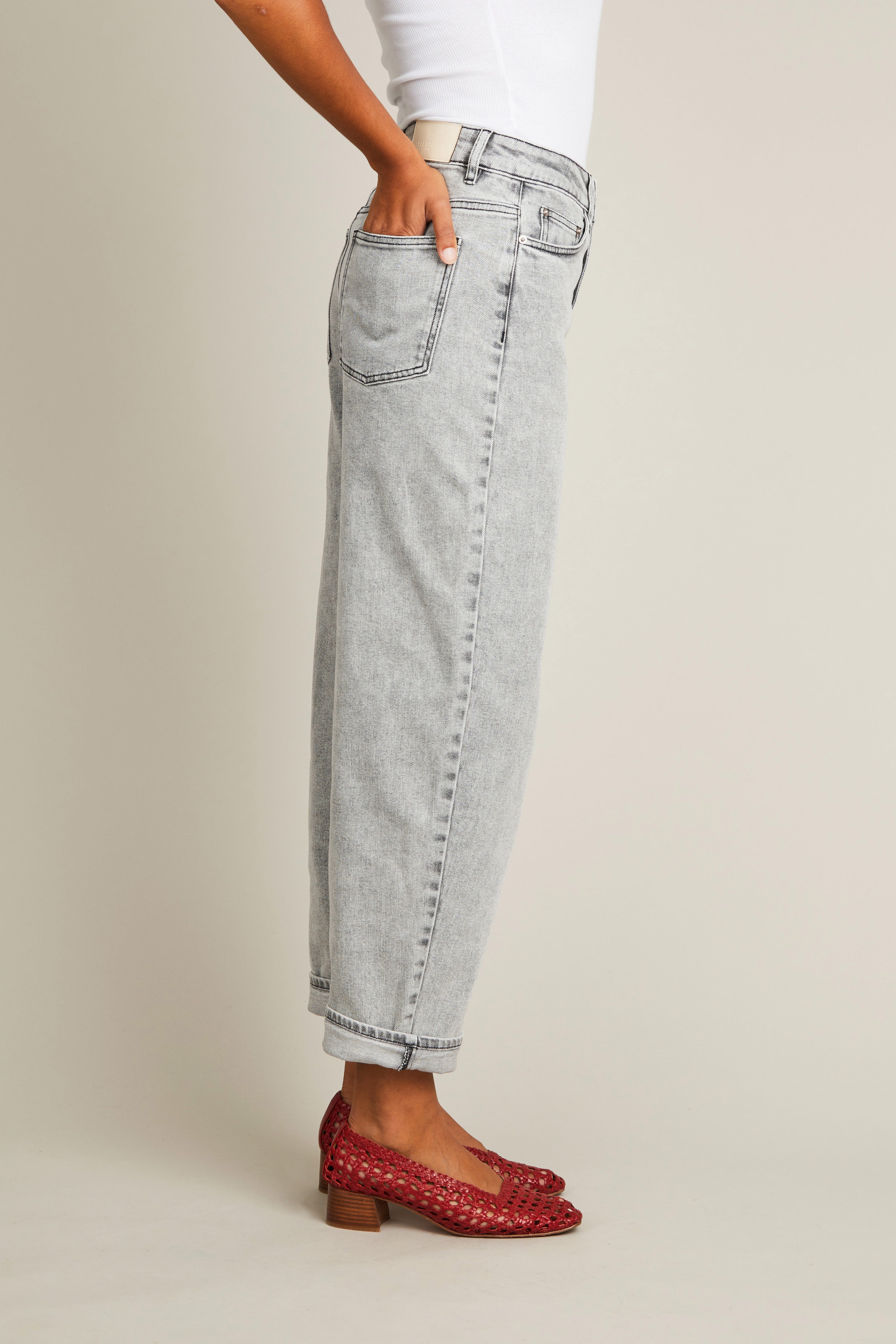 le-pantalon-jean-balloon-snow-black-jean-femme-noir-coton image 8