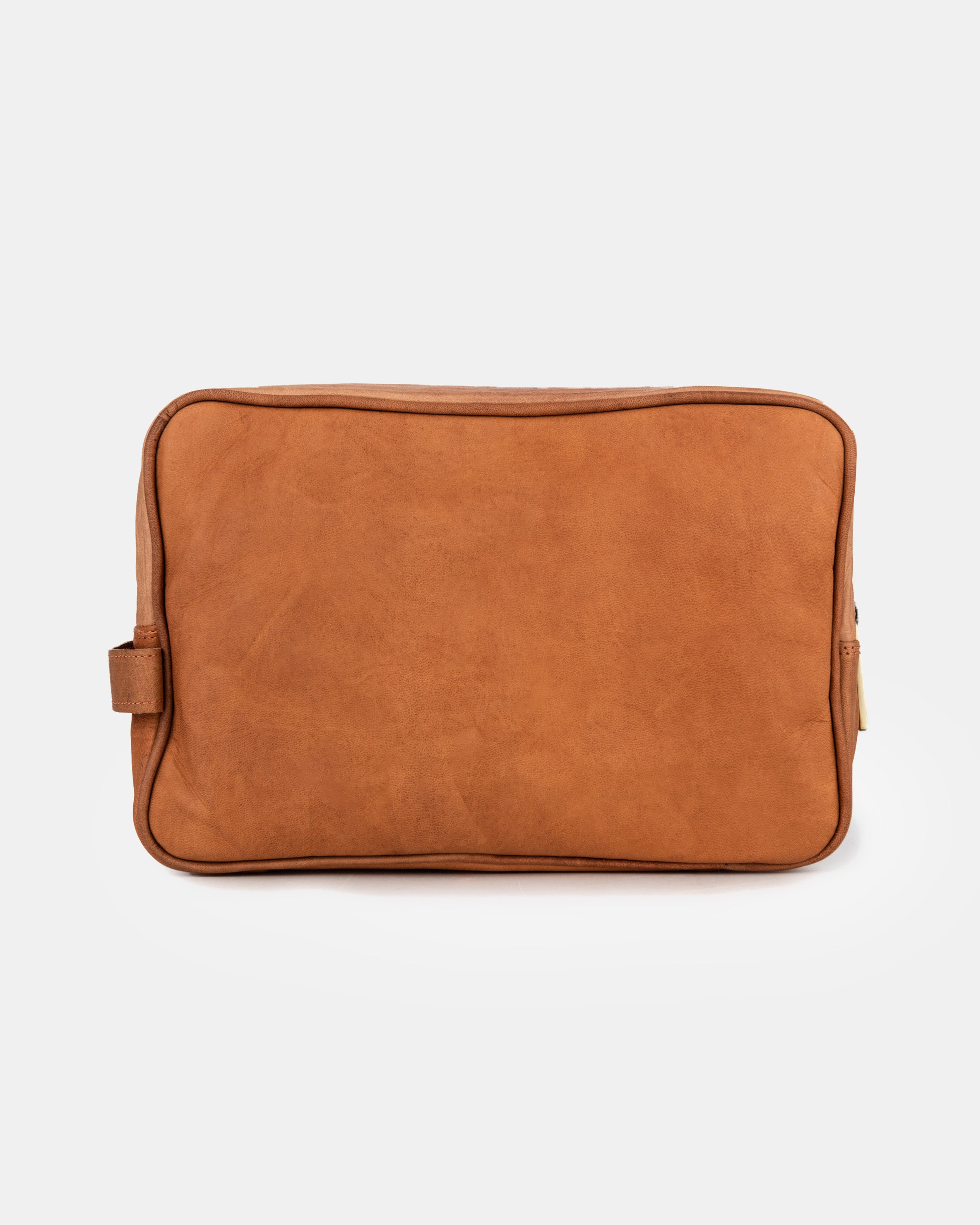 berliner-bags-paul-trousse-de-toilette-marron-vintage-simple image 4