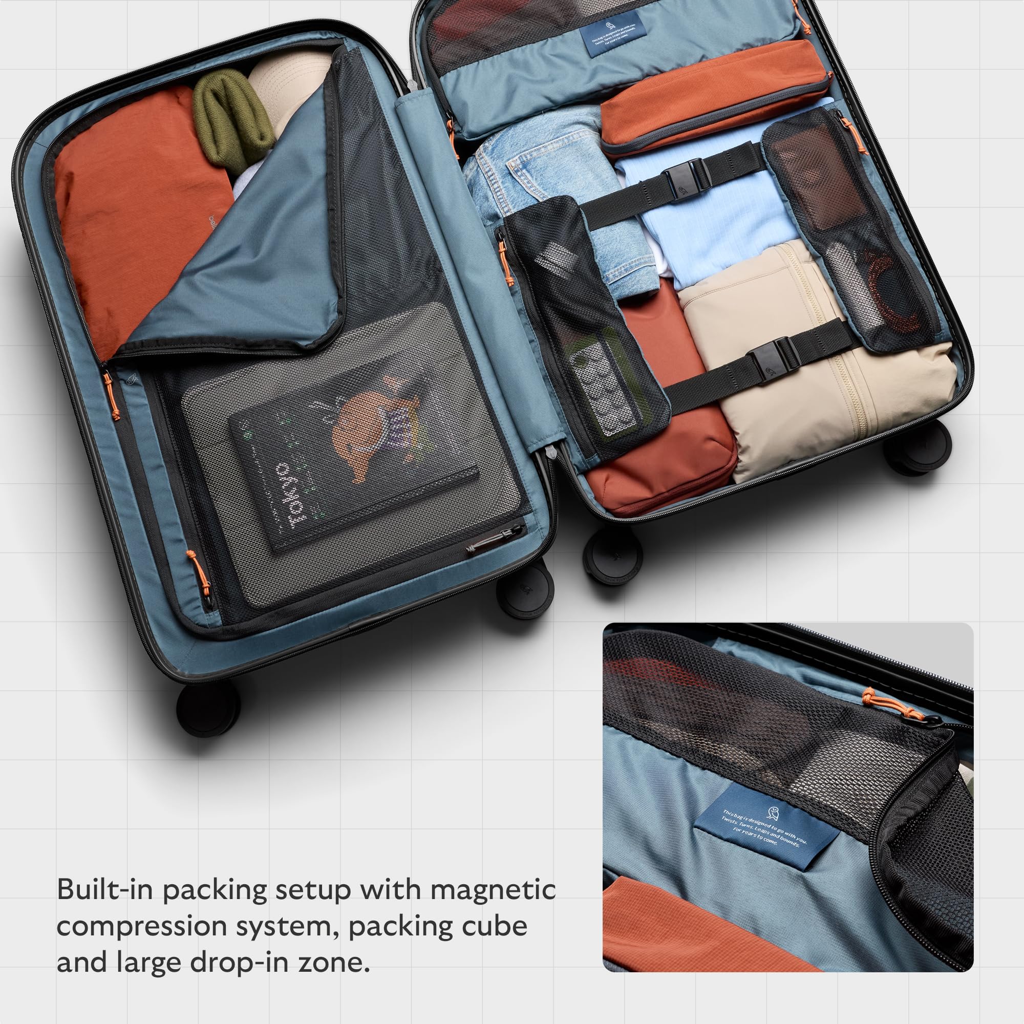 bellroy-transit-check-in-valise-soute-69-l-bronze-rigide image 4