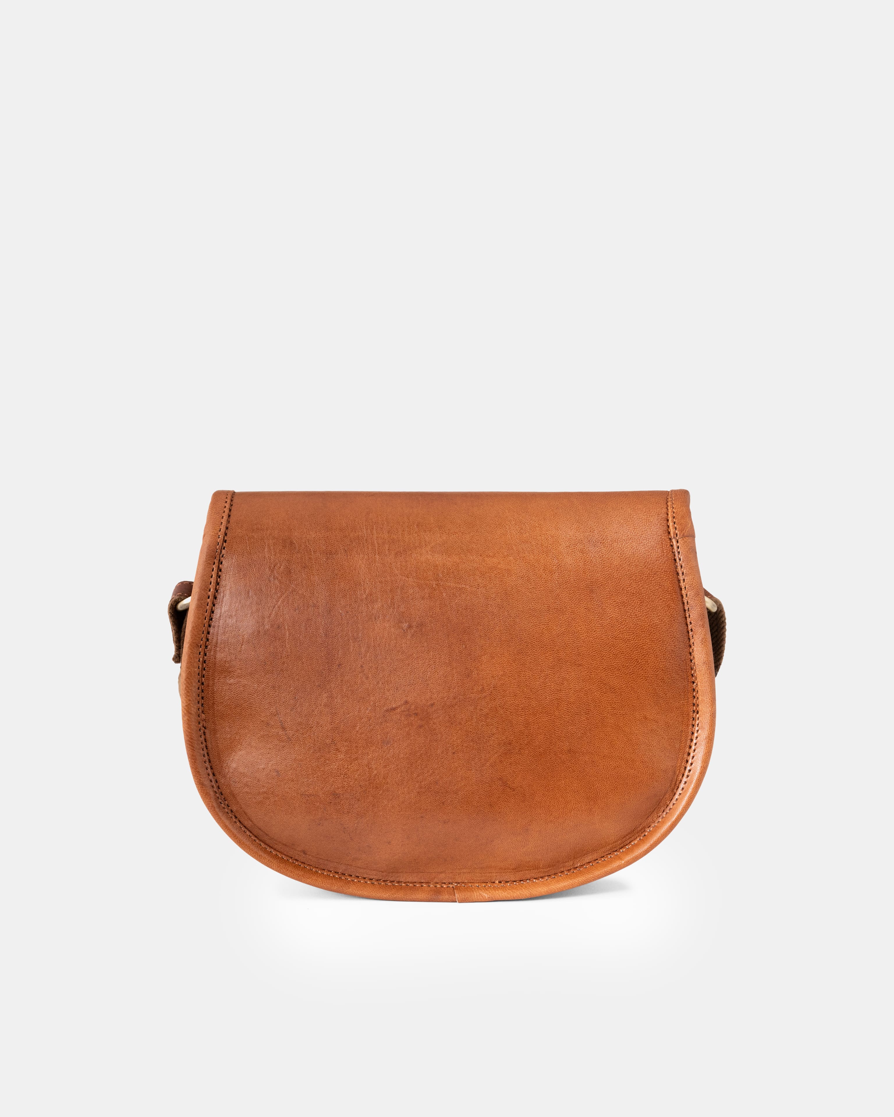 berliner-dakota-sac-paule-cuir-marron-vintage image 6