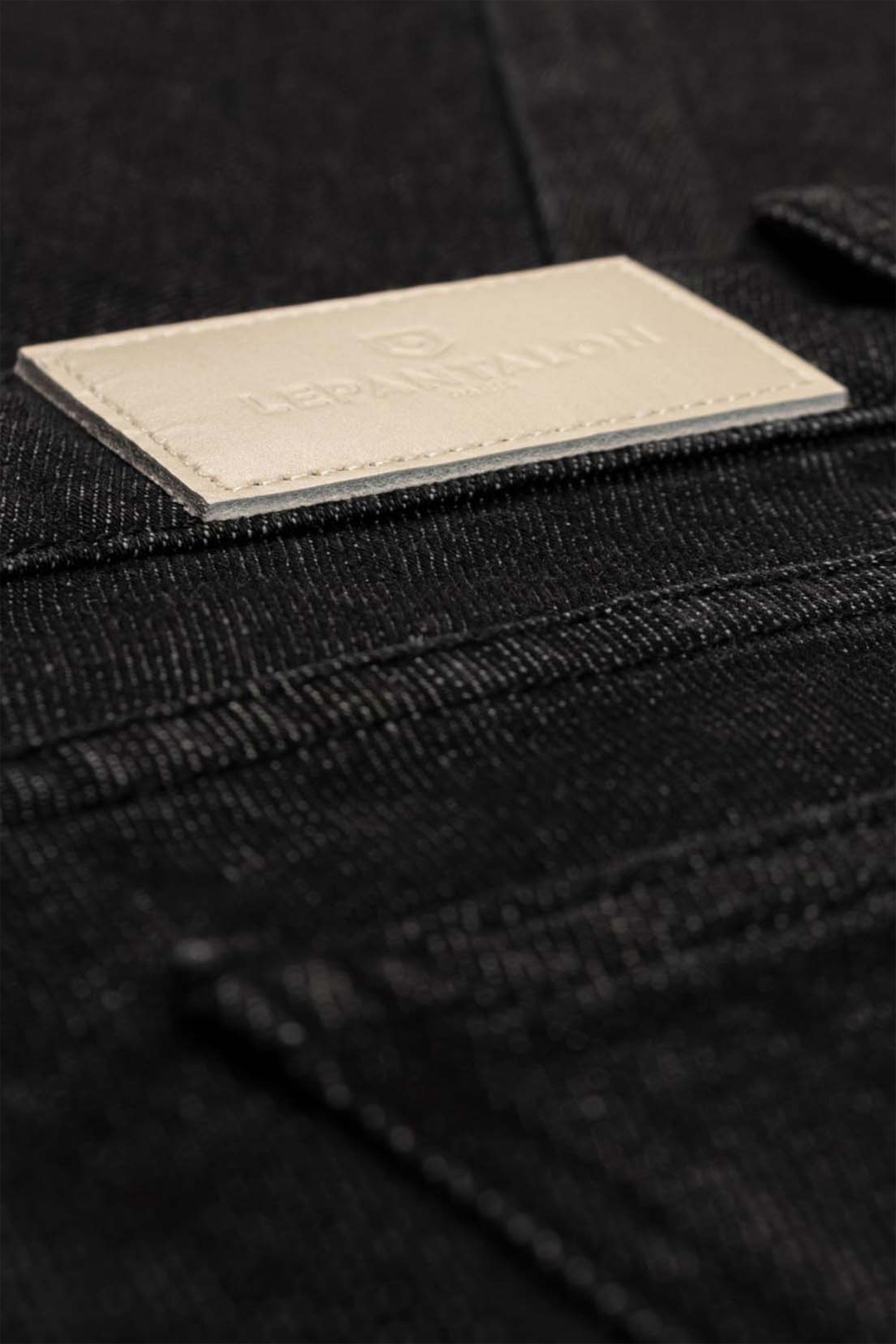 le-pantalon-jeans-homme-jean-slim-vintage-noir-stretch-recycl image 6