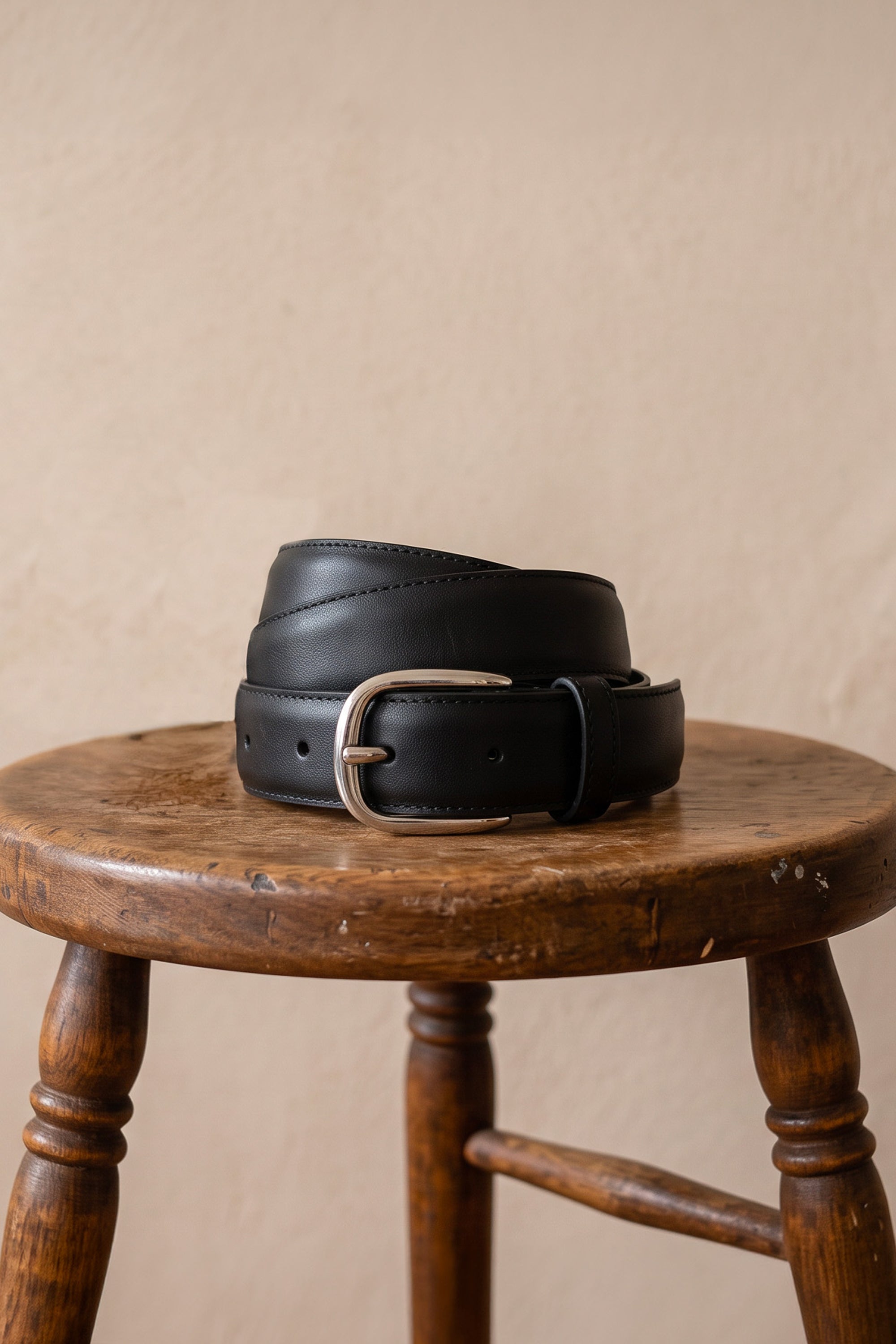 le-pantalon-ceinture-cuir-lisse-noire-ceinture-homme-taille-unique image 1