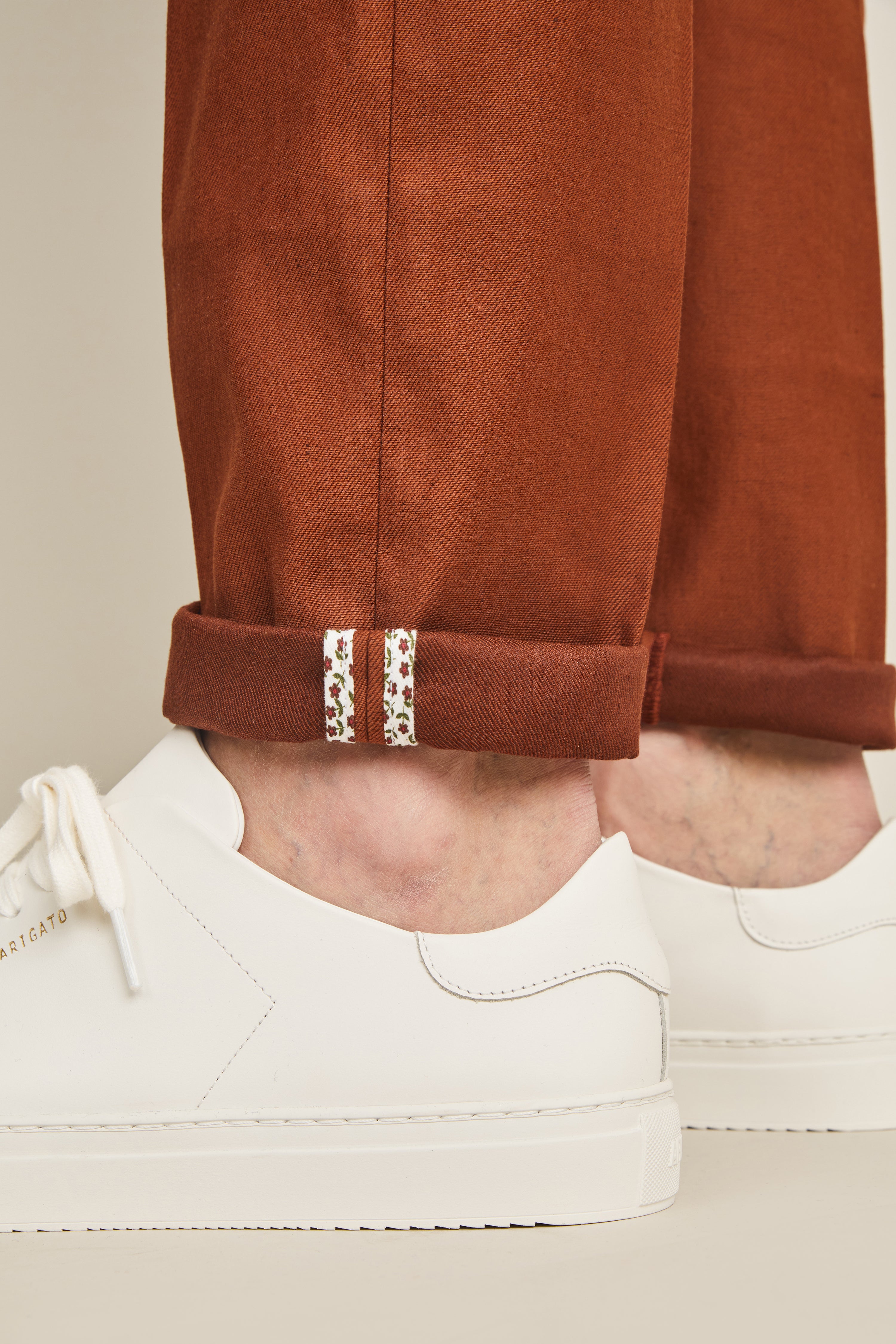 le-pantalon-chino-coton-lin-terracotta-chino-homme-t image 6