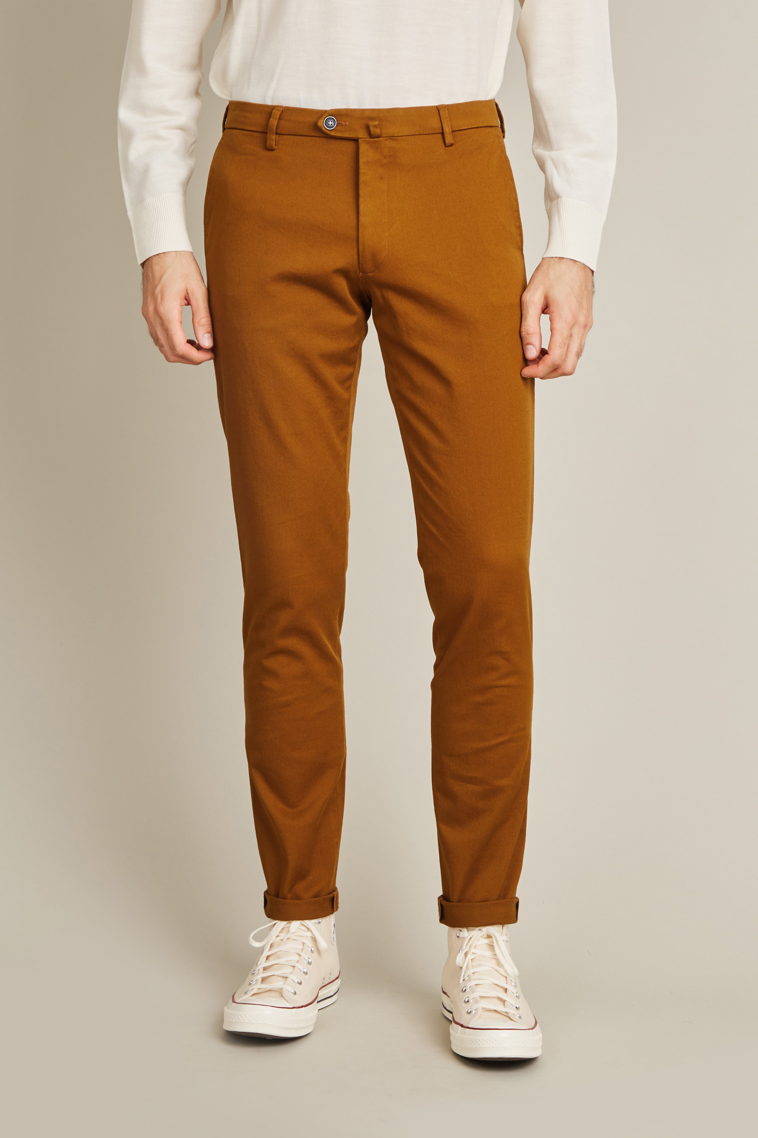 le-pantalon-chinos-homme-fm-lpc-26-pantalon-camel image 1