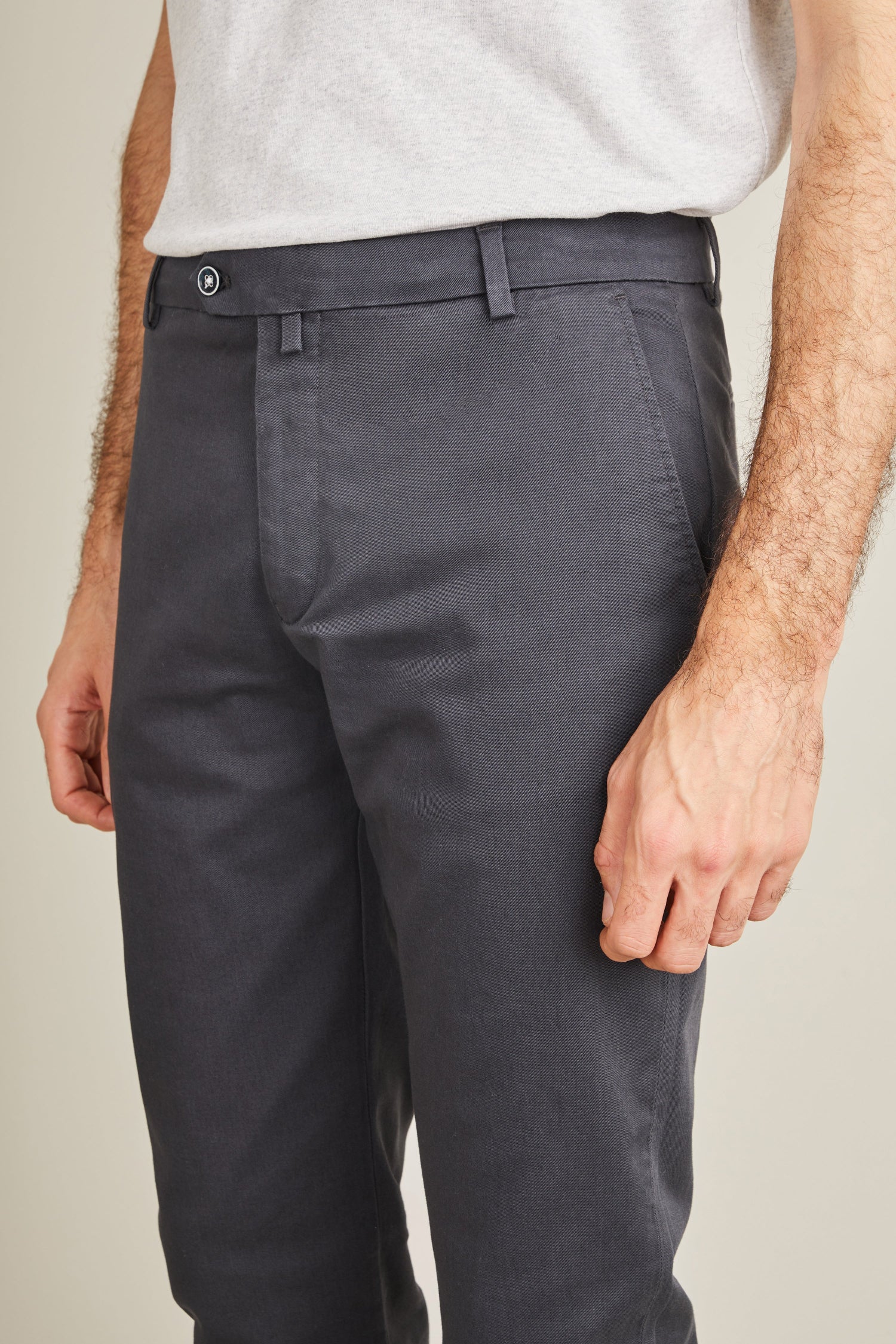 le-pantalon-chinos-homme-fm-lpc-27-pantalon-gris-anthracite image 3