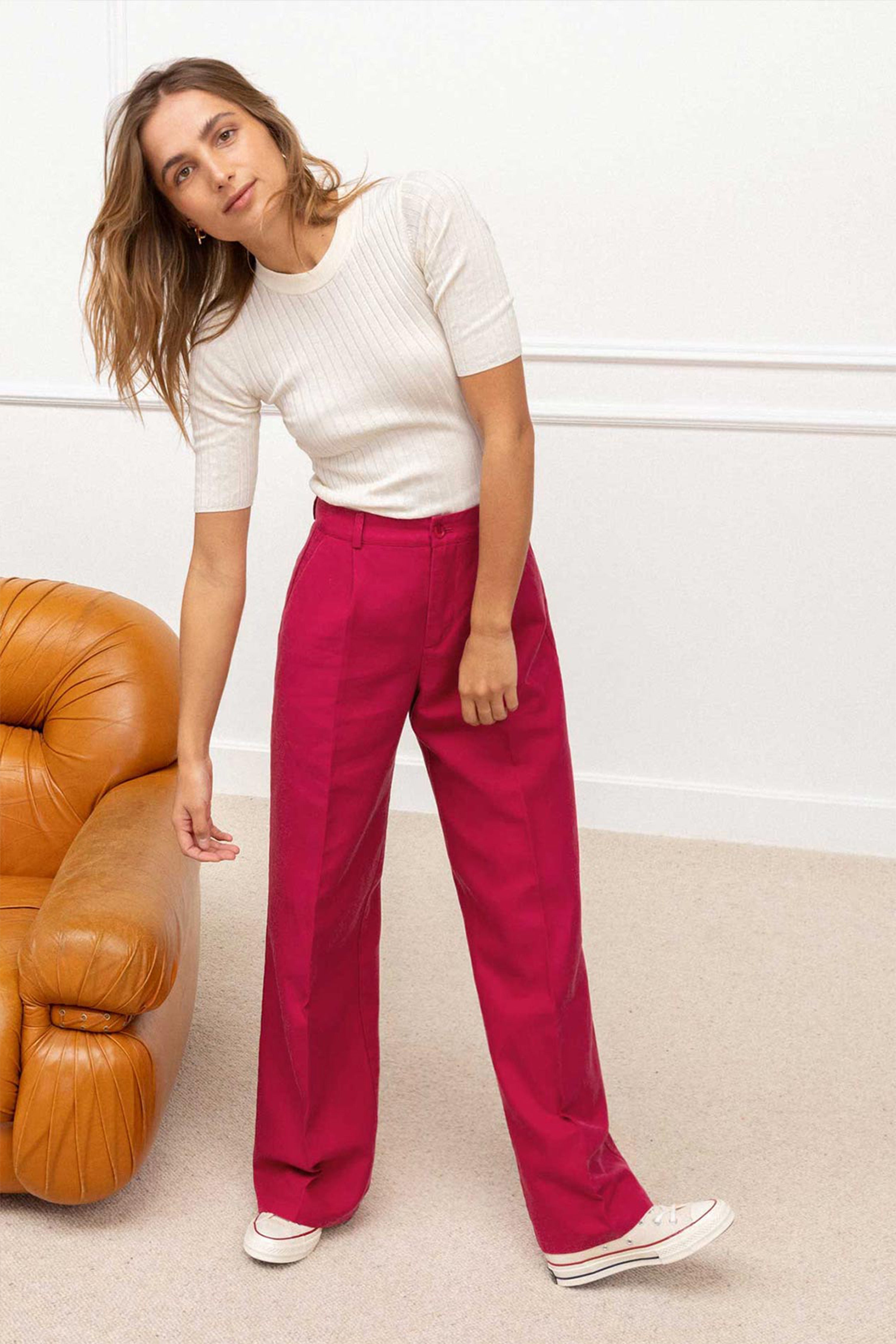 le-pantalon-palazzo-l-ger-pantalon-fuschia-lin image 4