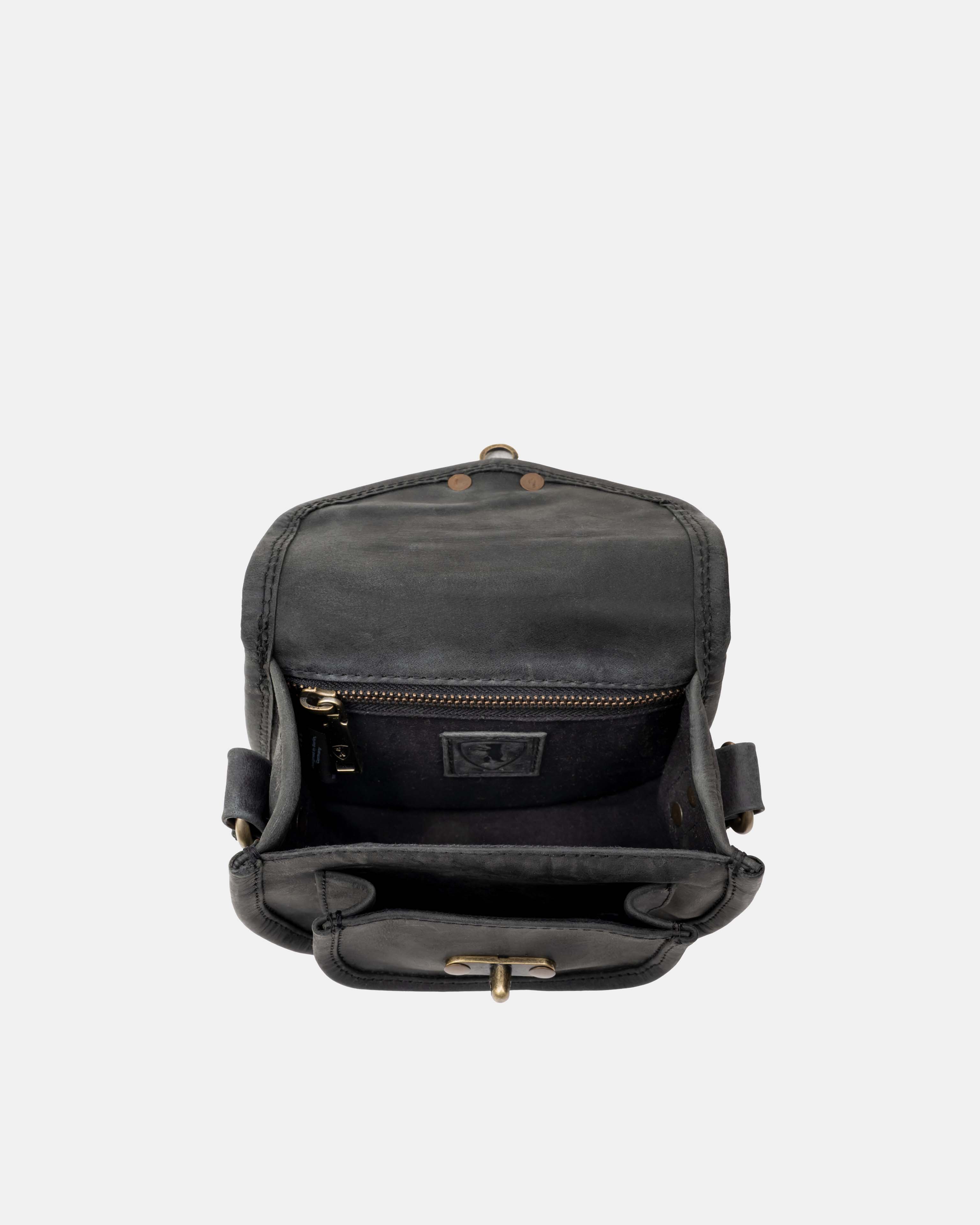 berliner-bags-valencia-sac-bandouli-re-gris-fonc-cuir image 3