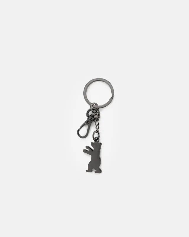 berliner-bags-bear-porte-cl-s-cuir-noir image 1