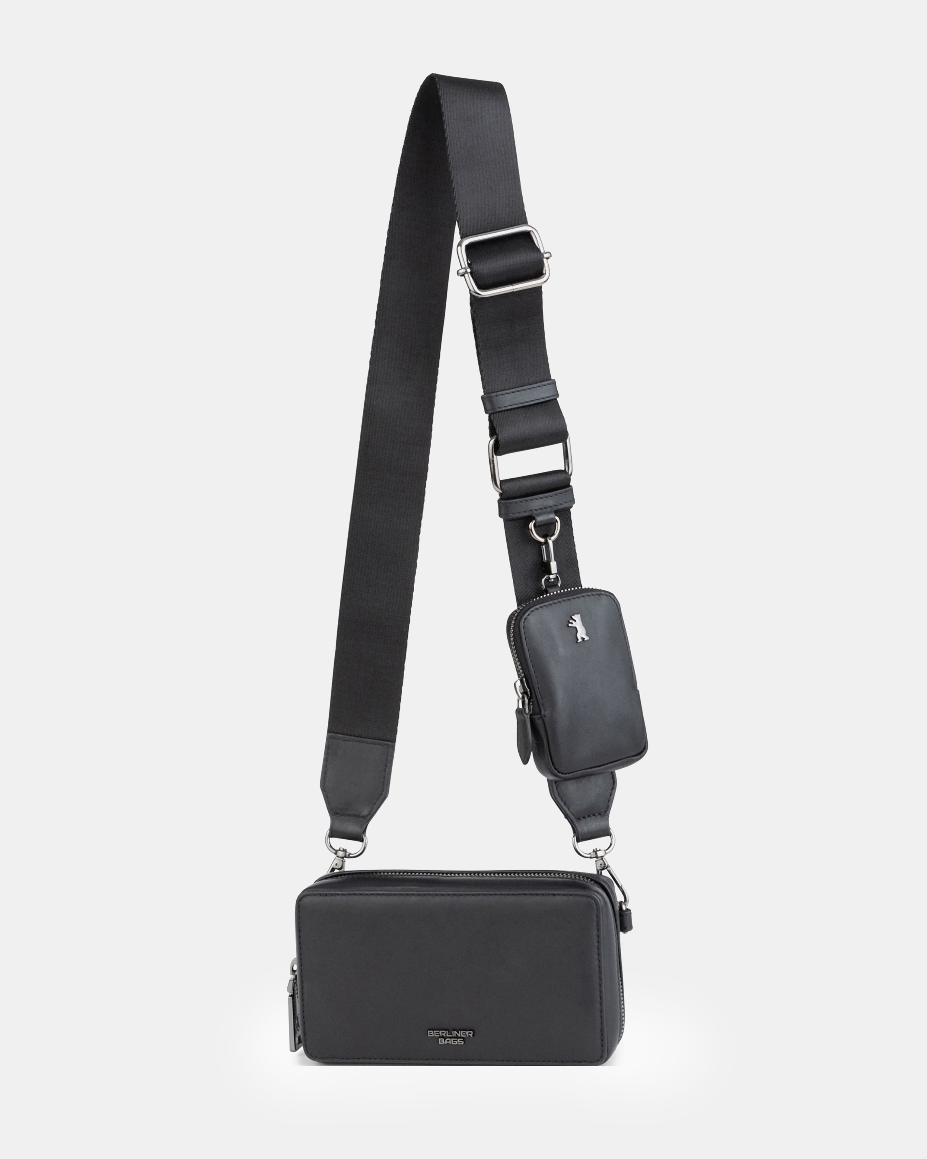 berliner-bags-seoul-go-to-pocket-sac-cuir-noir-mini image 7