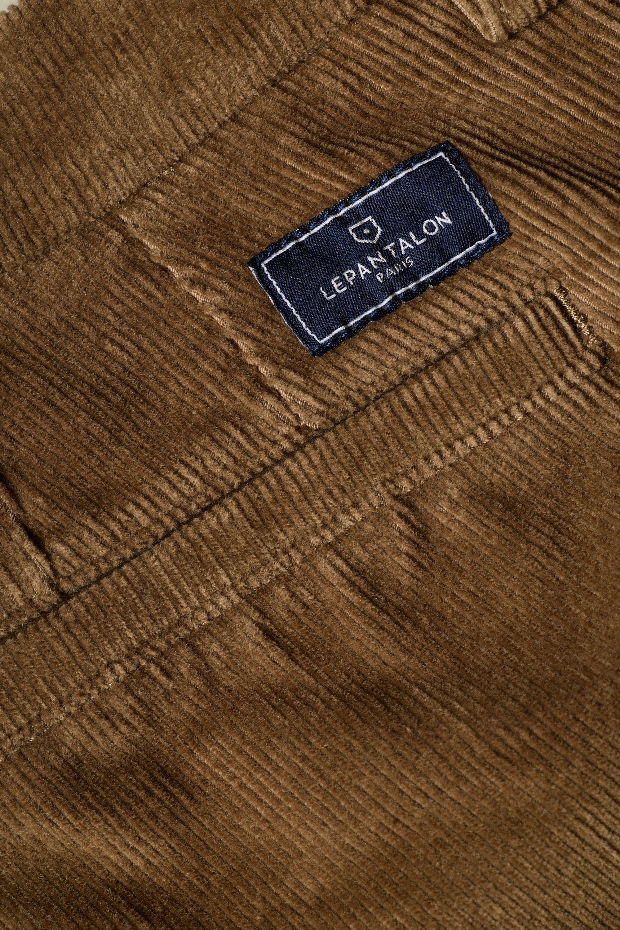 le-pantalon-chino-velours-tabac-chino-homme-semi-slim image 7