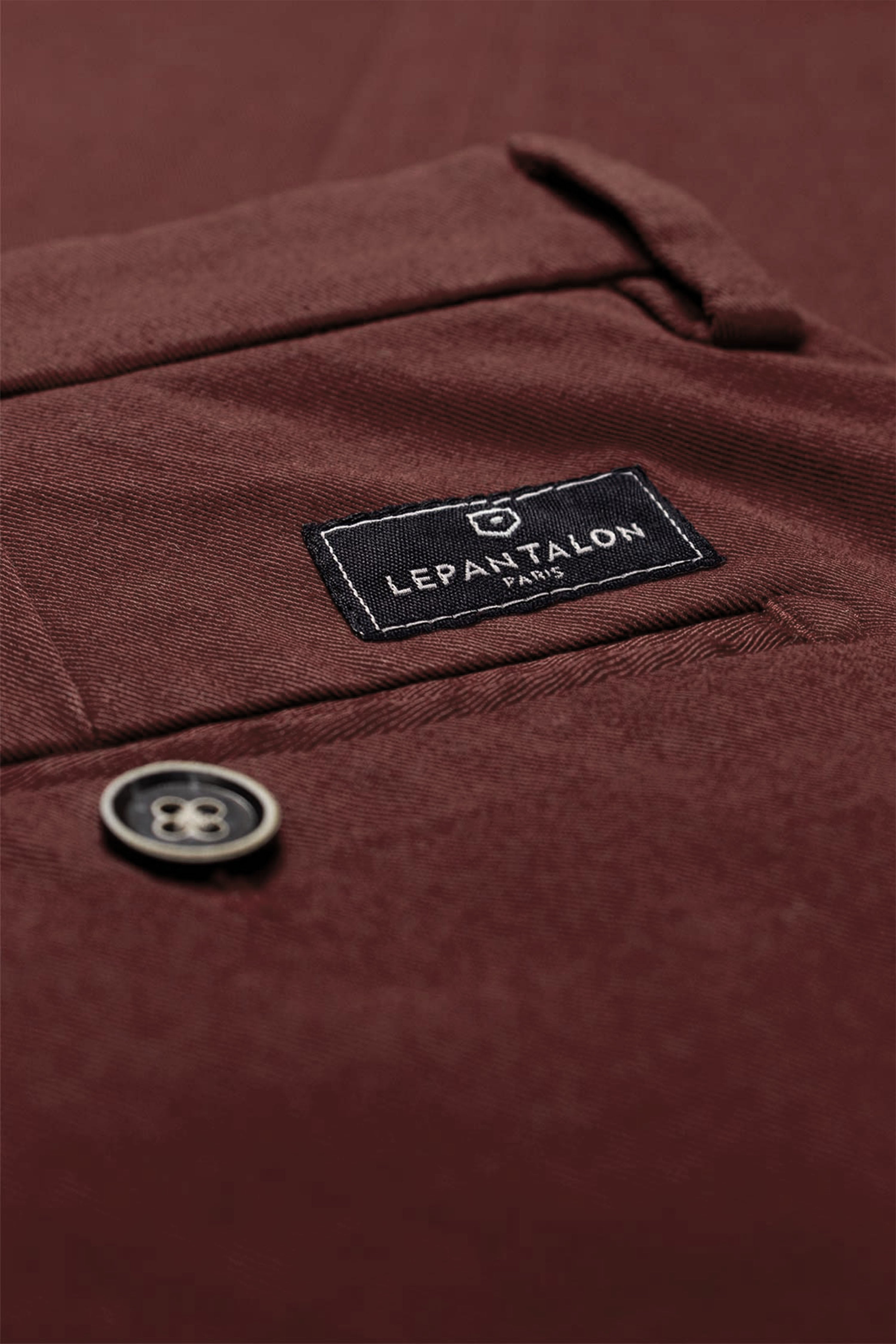 le-pantalon-chinos-homme-chino-lie-de-vin-bordeaux-semi-slim image 6