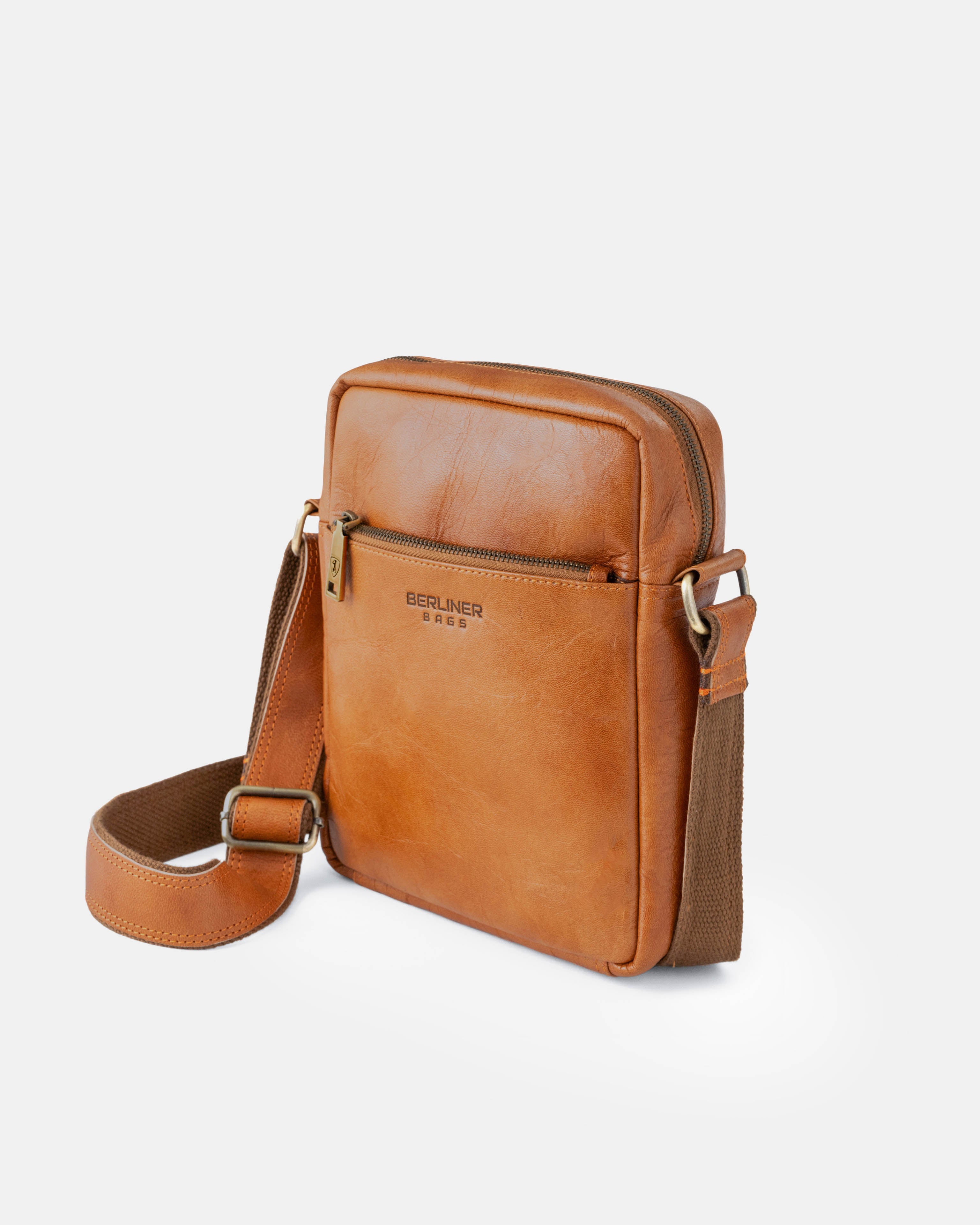 berliner-bags-tom-m-sac-bandouli-re-homme-marron-vintage image 6