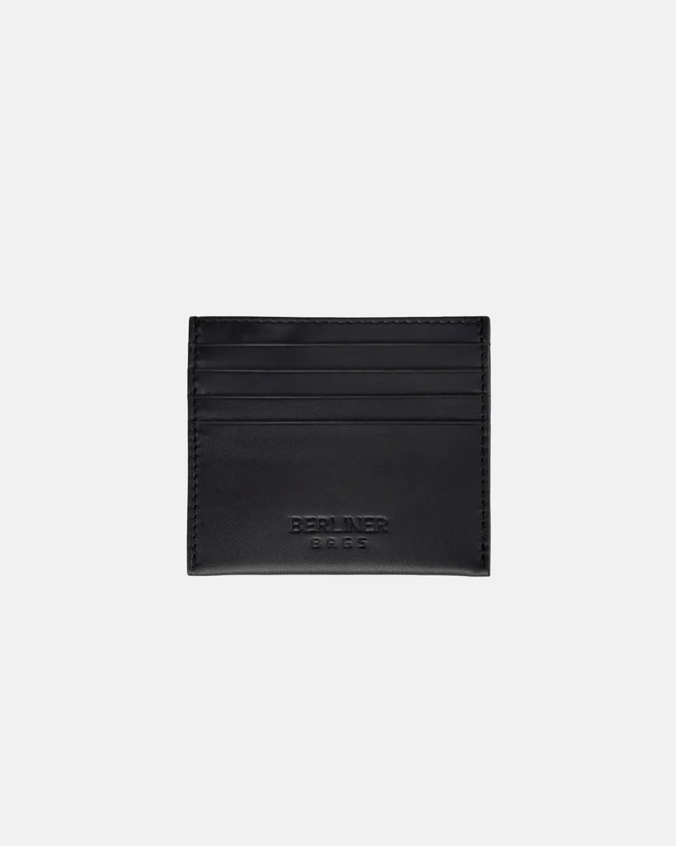 berliner-bags-card-case-porte-cartes-cuir-noir-8-cartes image 1