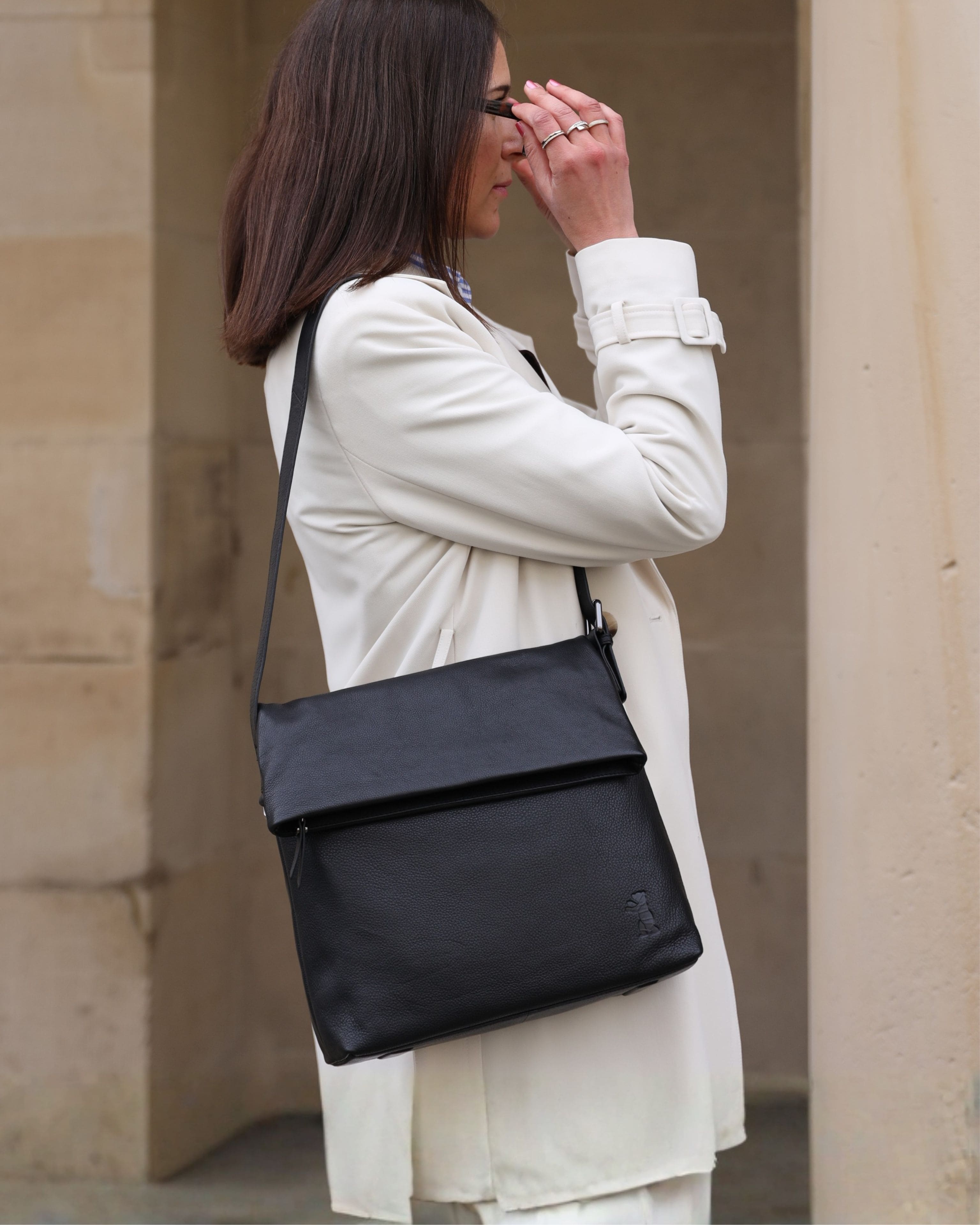 berliner-bags-nancy-sac-shopper-cuir-noir image 2
