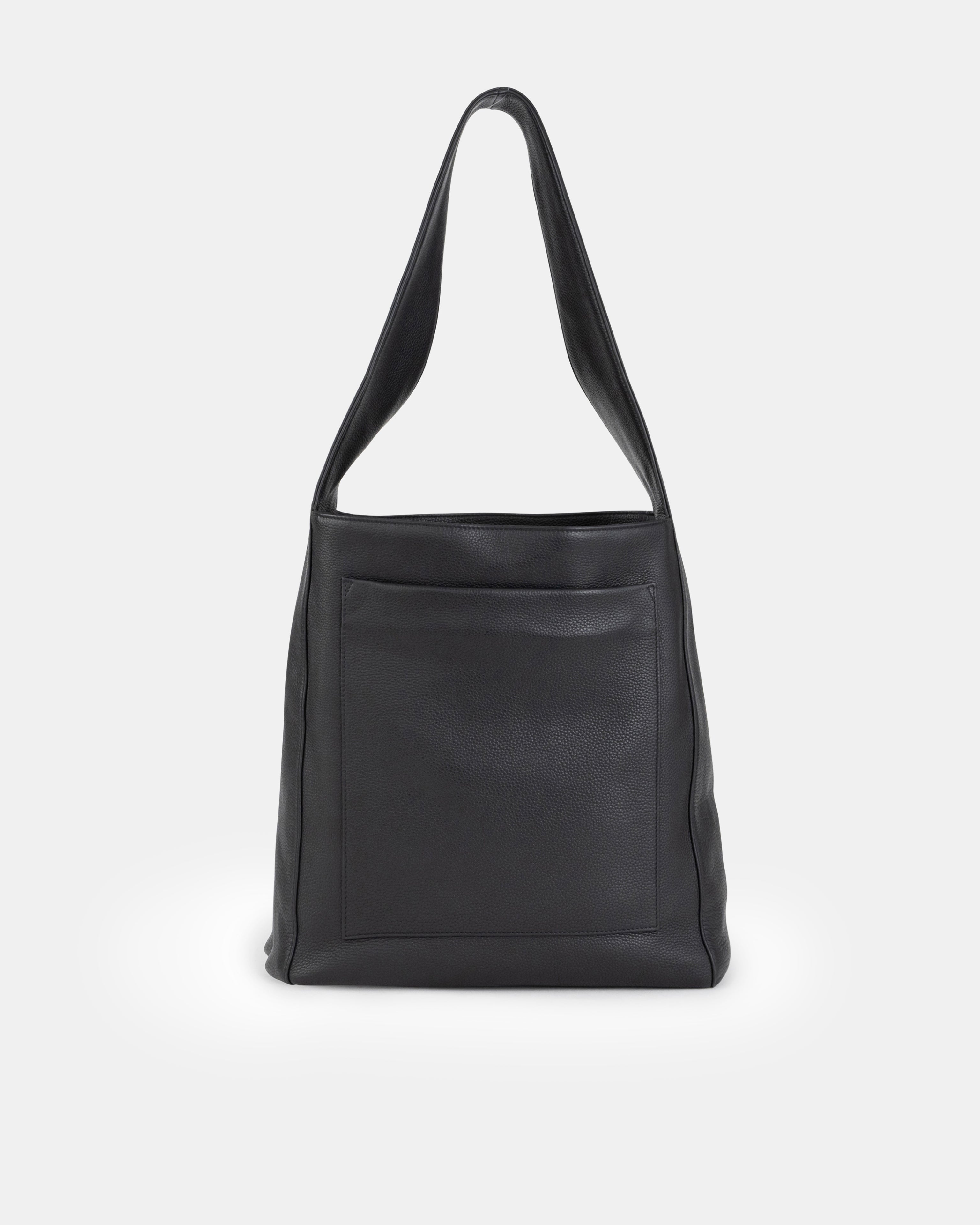 berliner-bags-atlanta-sac-shopper-noir-m-tallis-cuir image 3