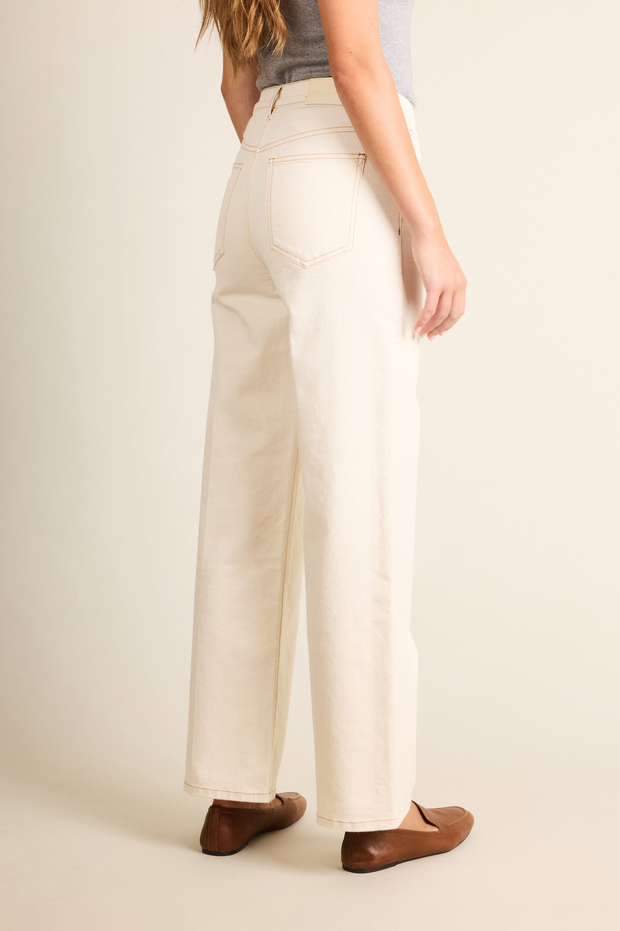 le-pantalon-flare-fm-lpwd-6-jean-femme-cru-coton-7-8-me image 6