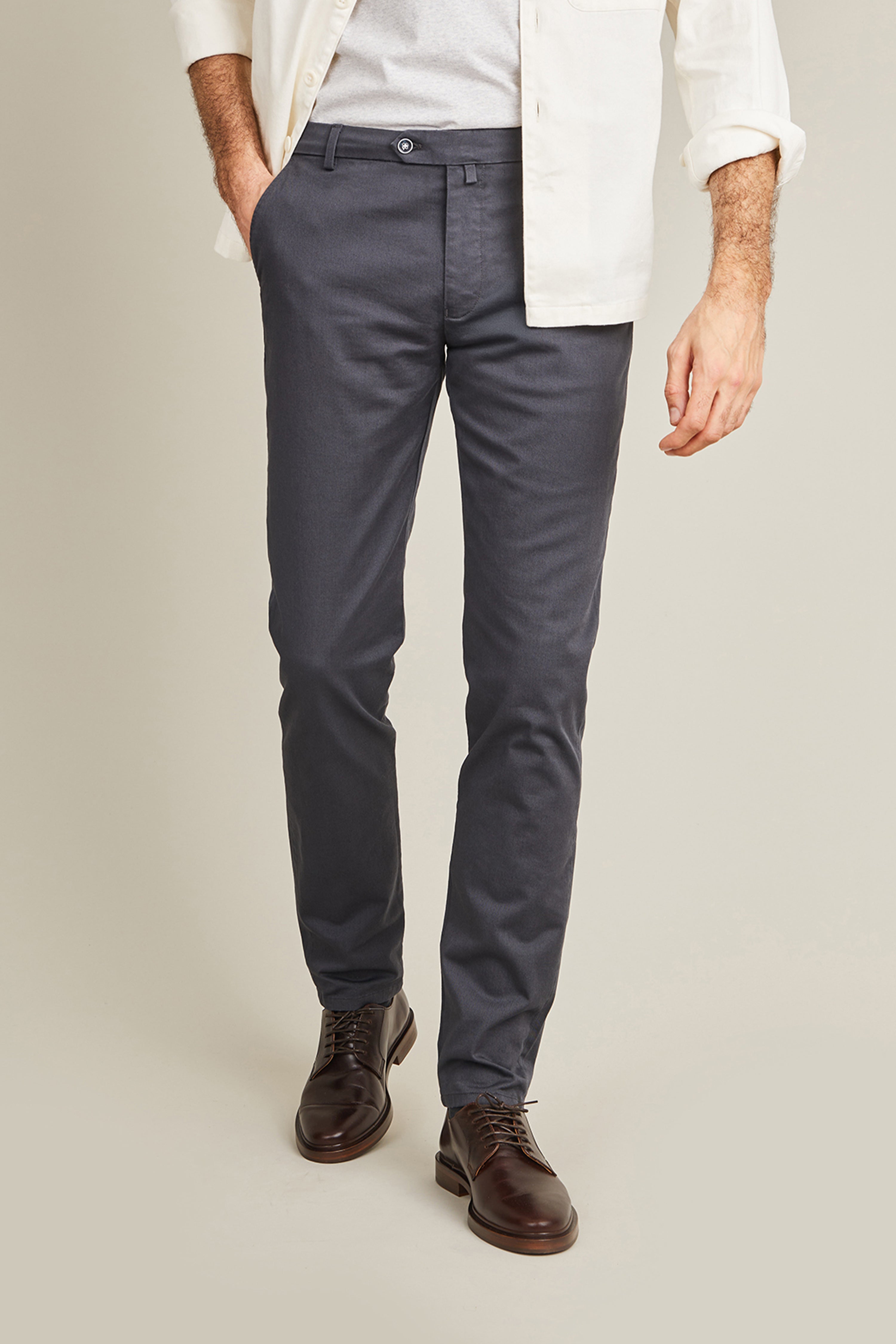 le-pantalon-chinos-homme-fm-lpc-27-pantalon-gris-anthracite image 1