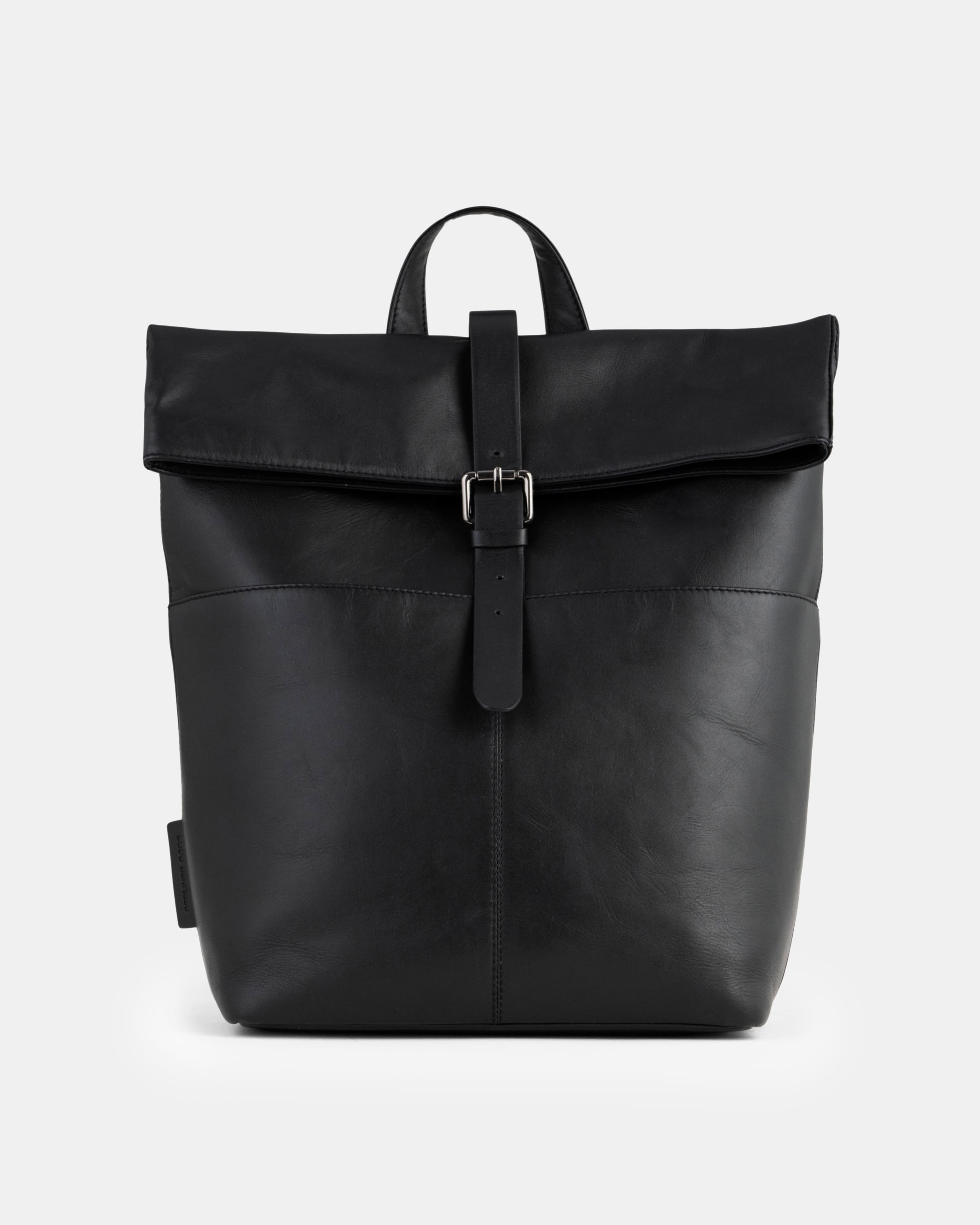 berliner-bags-finn-sac-dos-cuir-noir-ordinateur image 1