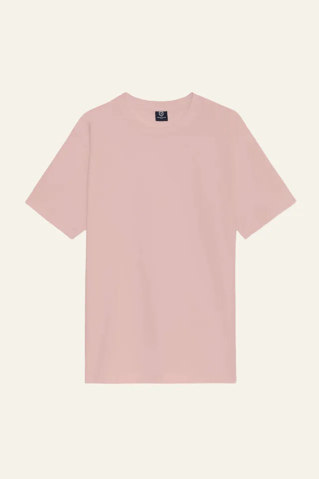 le-pantalon-t-shirt-coton-lin-vieux-rose-homme-coupe-droite image 1