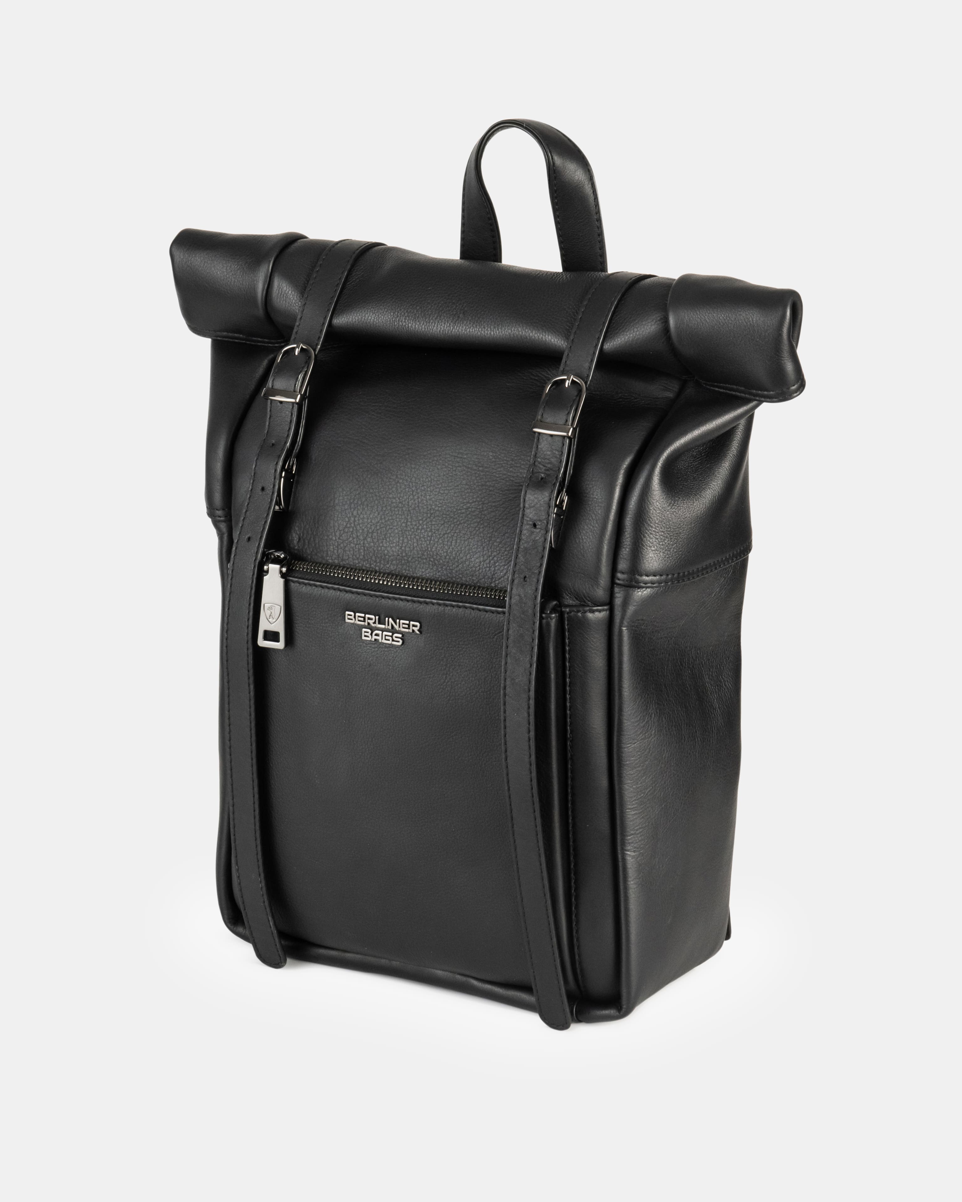 berliner-bags-lille-sac-dos-cuir-noir-ordinateur image 6