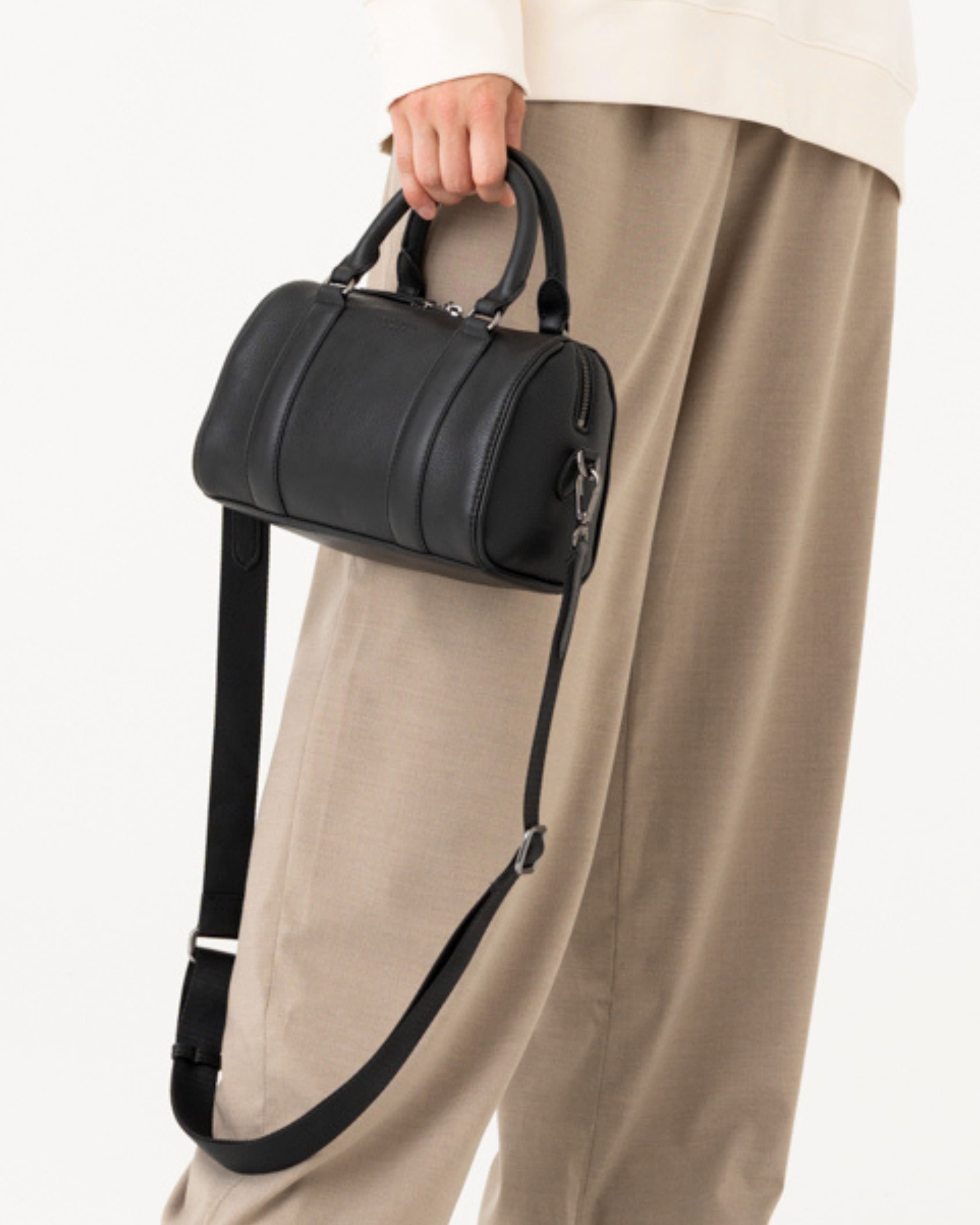 berliner-bags-gigi-sac-bandouli-re-noir-poign-e image 6