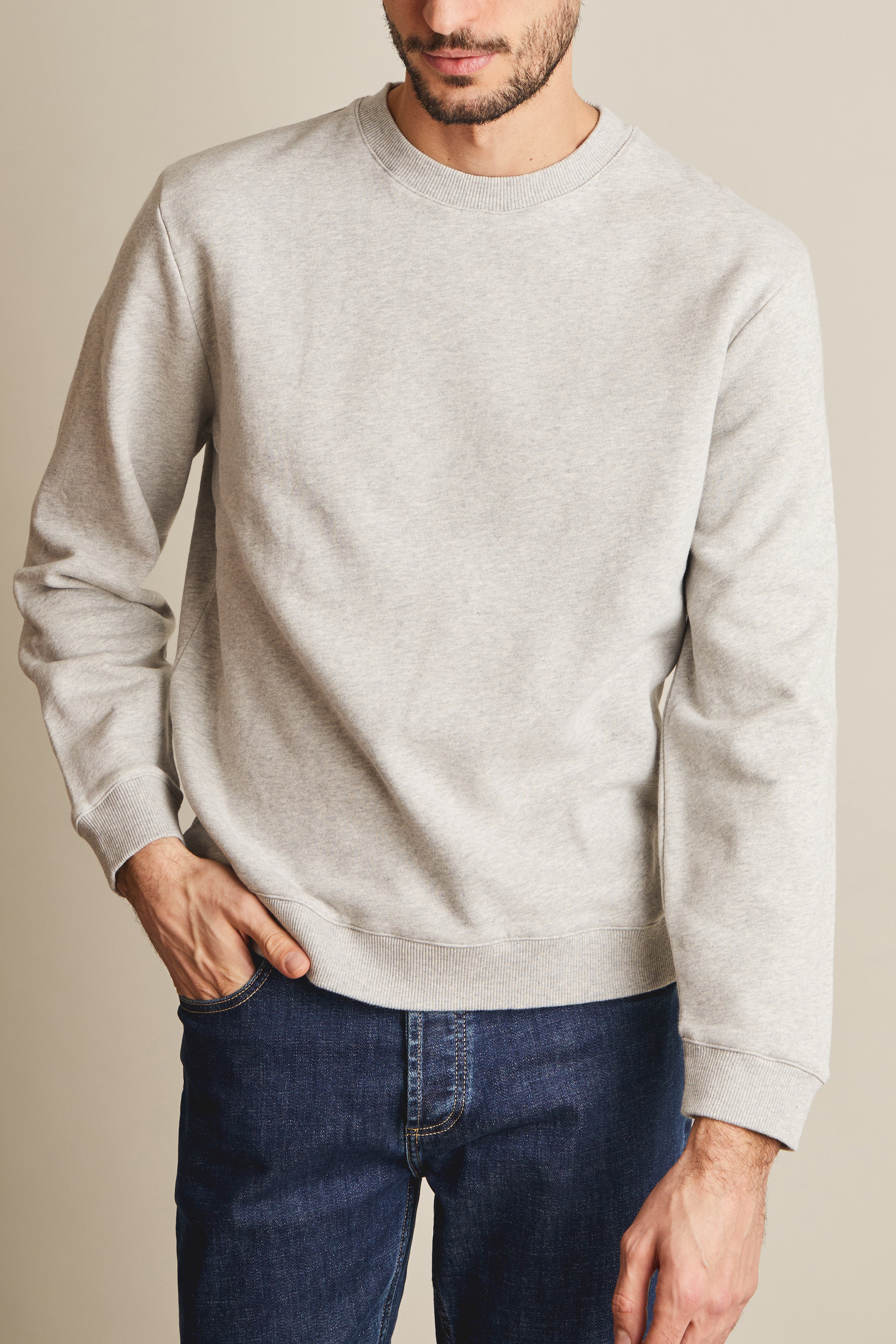 le-pantalon-sweats-homme-fm-lpsw-4-sweat-gris-chin-coton-bio image 3